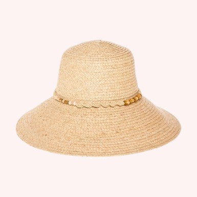 Raffia Straw Lampshade Sun Hat