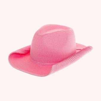 Kids Straw Cowboy Hat