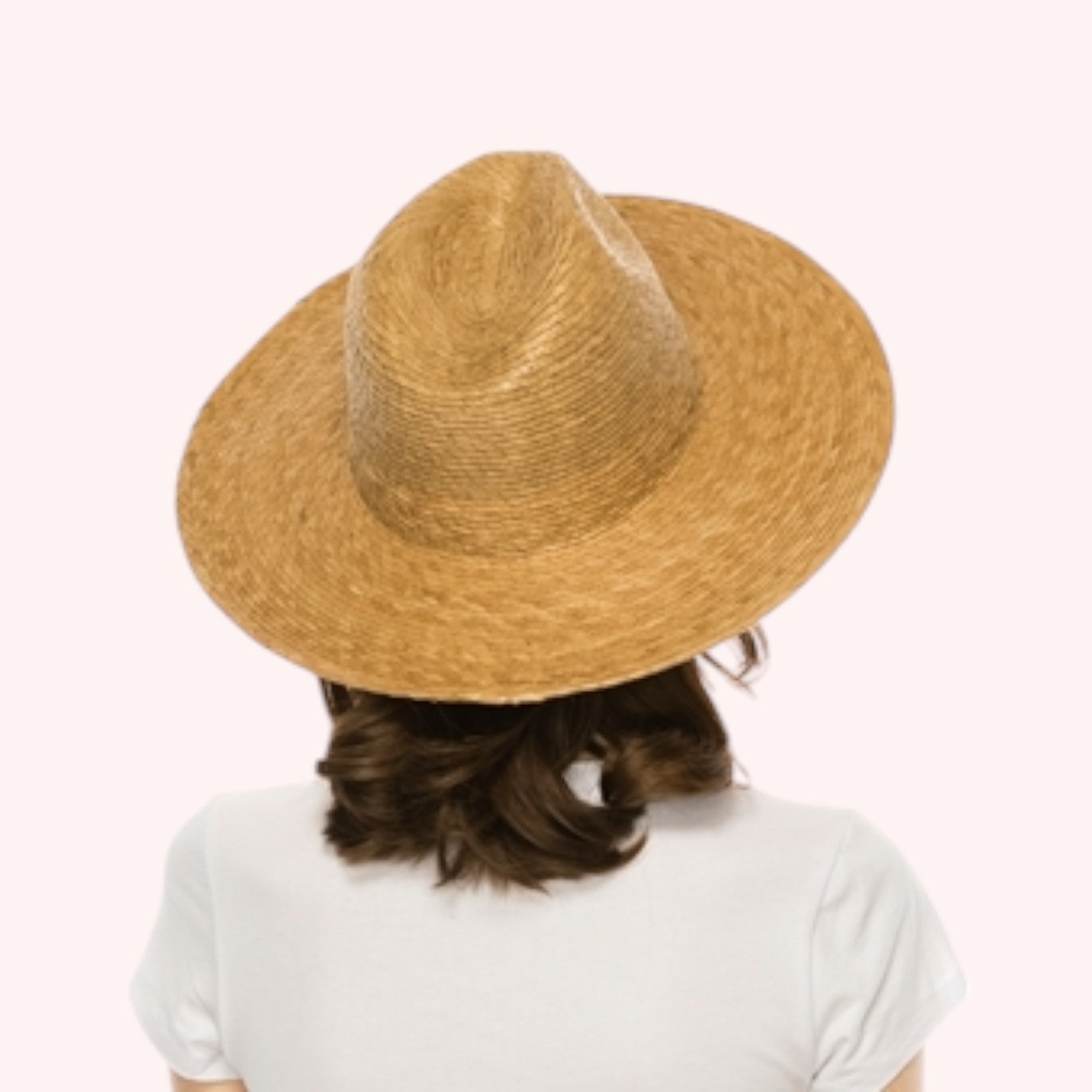 Palm Leaf Straw Panama Hat