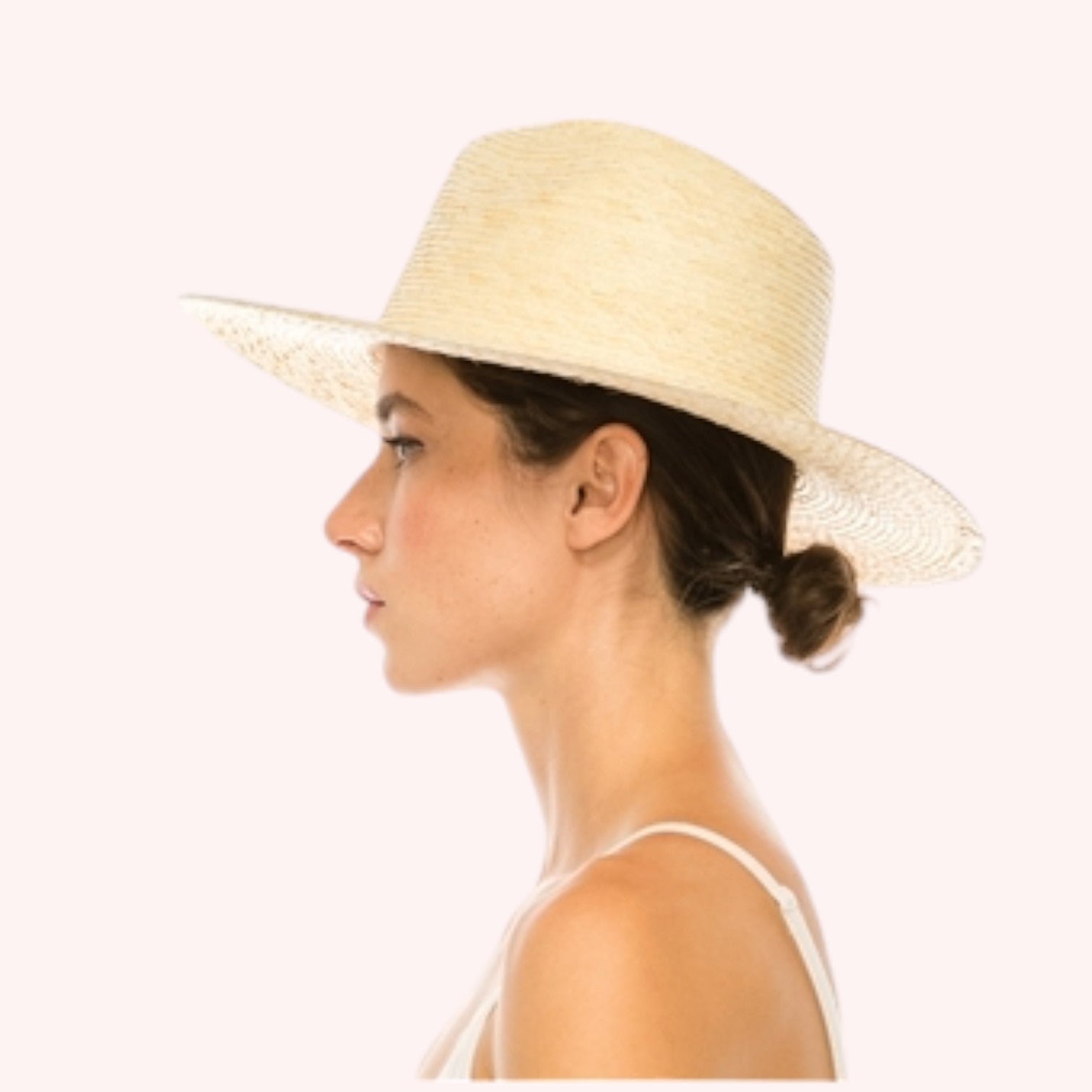 Palm Leaf Straw Panama Hat