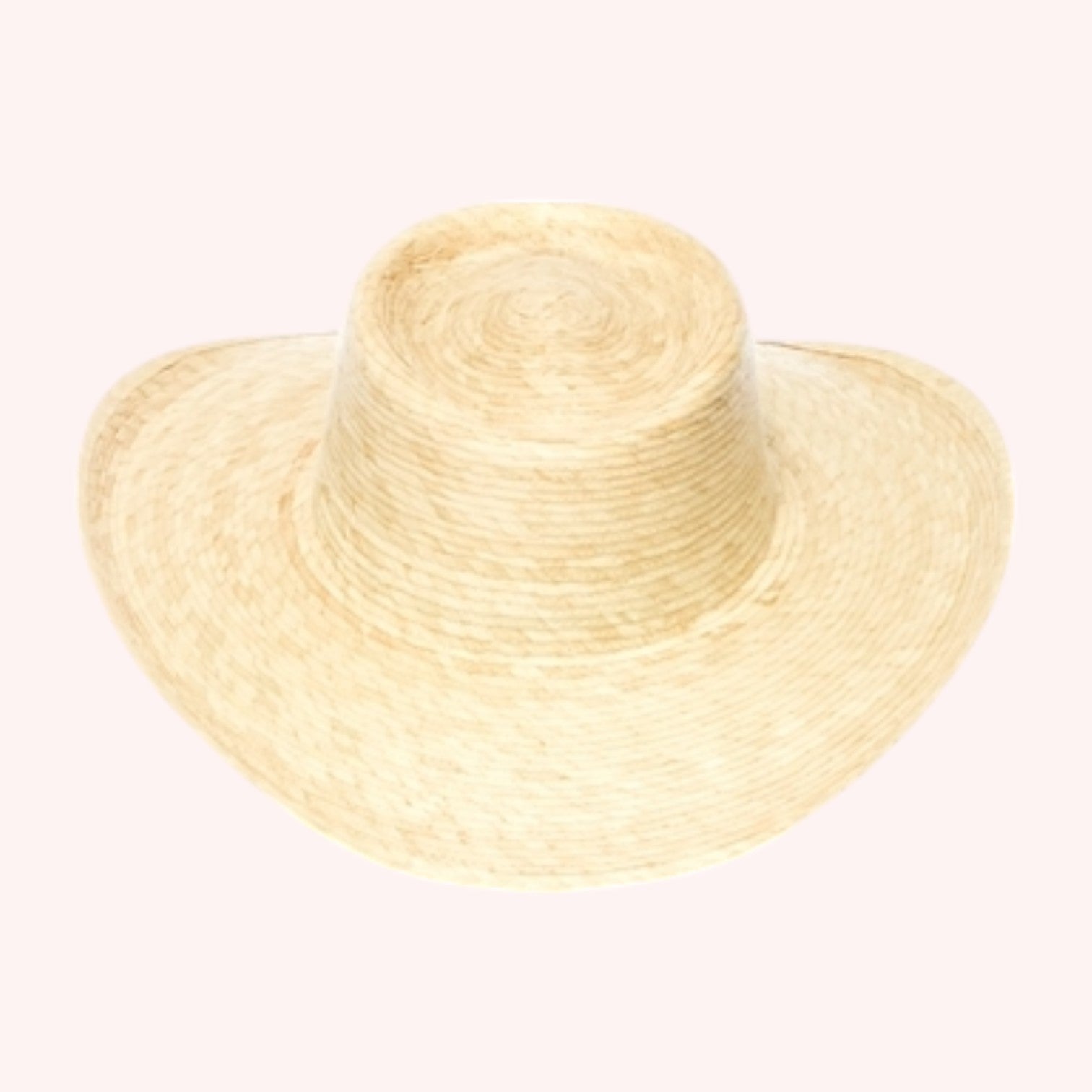 Palm Leaf Western Gambler Hat