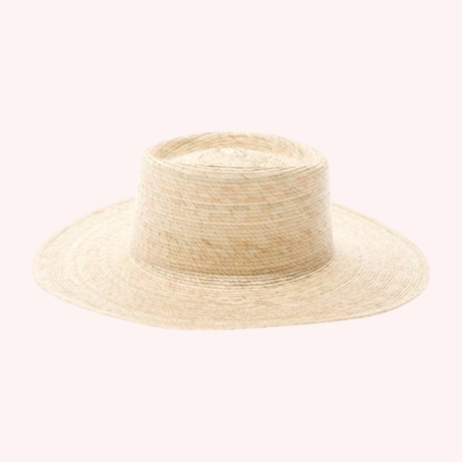 Palm Leaf Western Gambler Hat