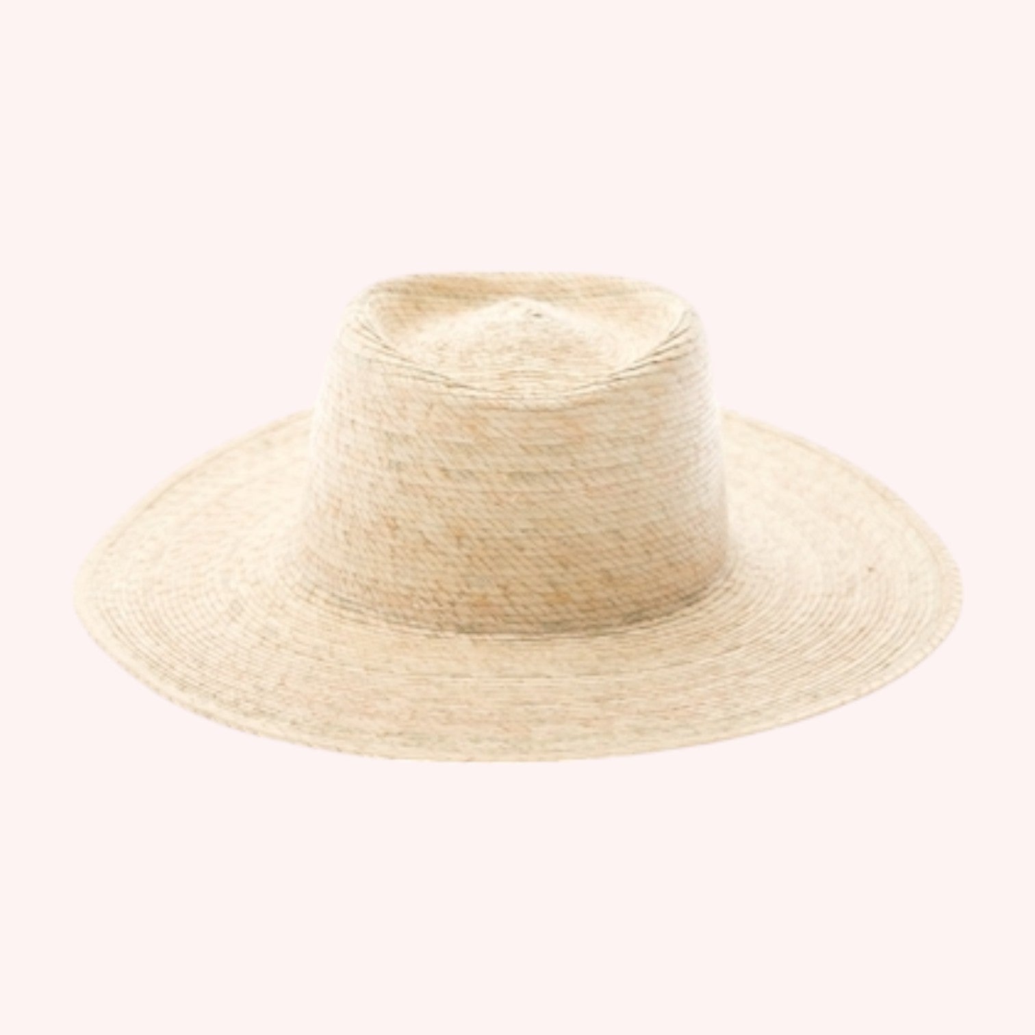 Palm Leaf Western Gambler Hat