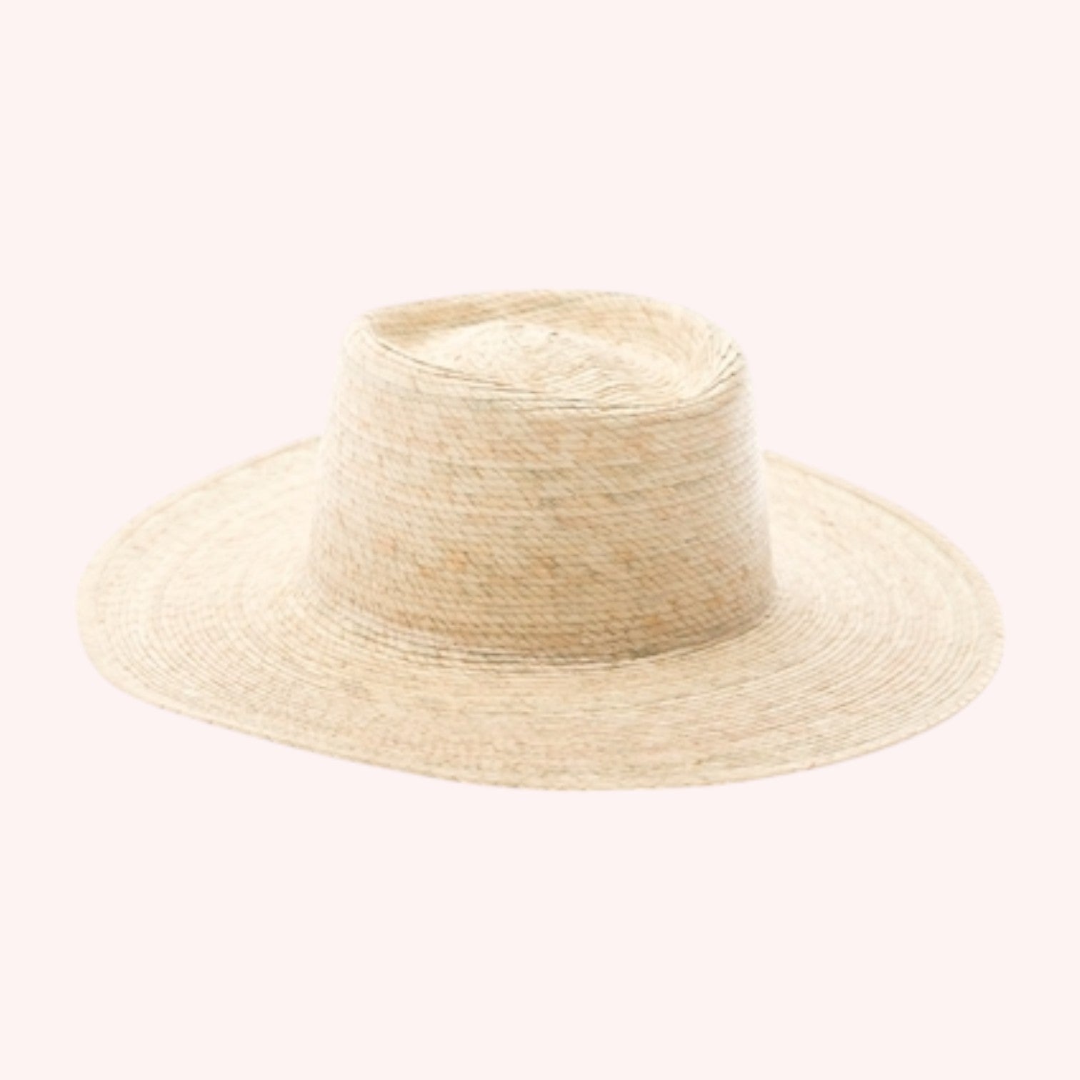 Palm Leaf Western Gambler Hat