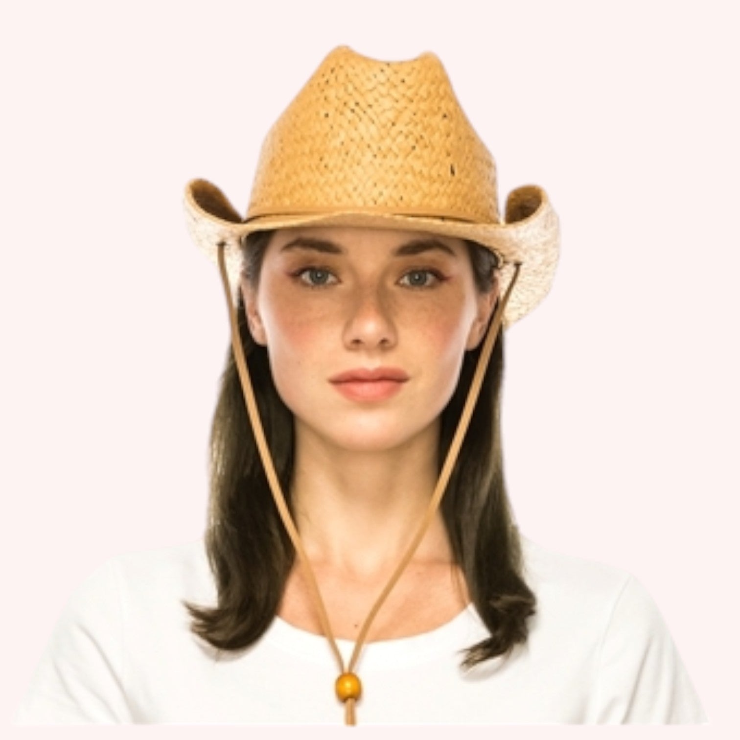 Handwoven Straw Cowboy Hat - 5 Colors!