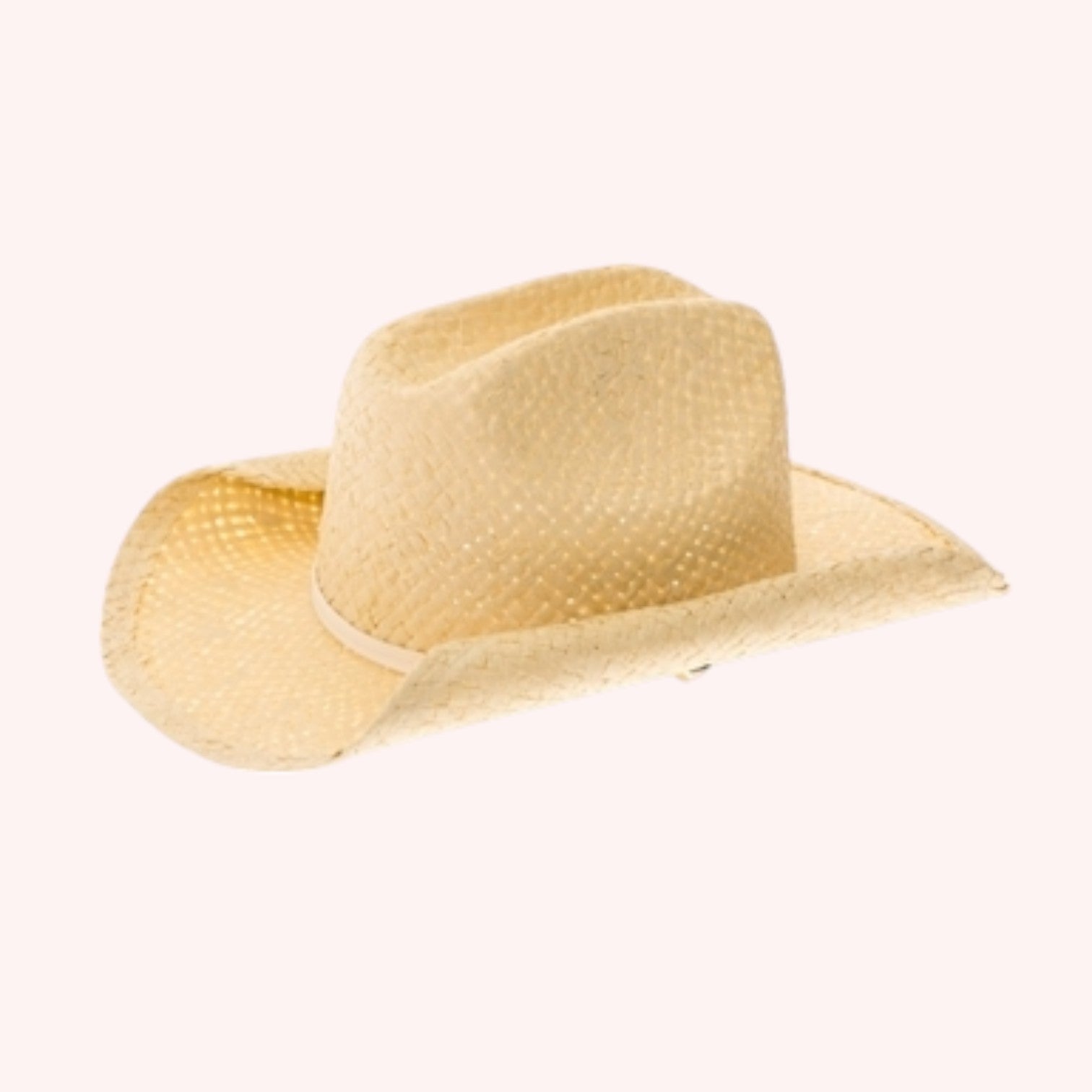 Handwoven Straw Cowboy Hat - 5 Colors!