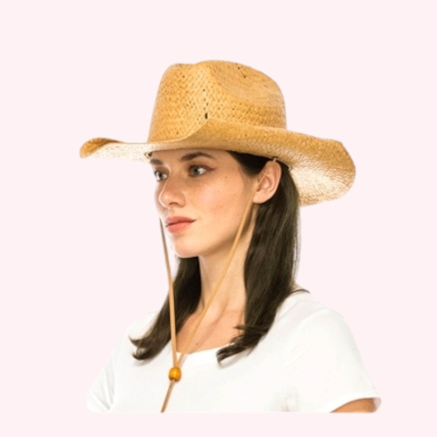 Handwoven Straw Cowboy Hat - 5 Colors!