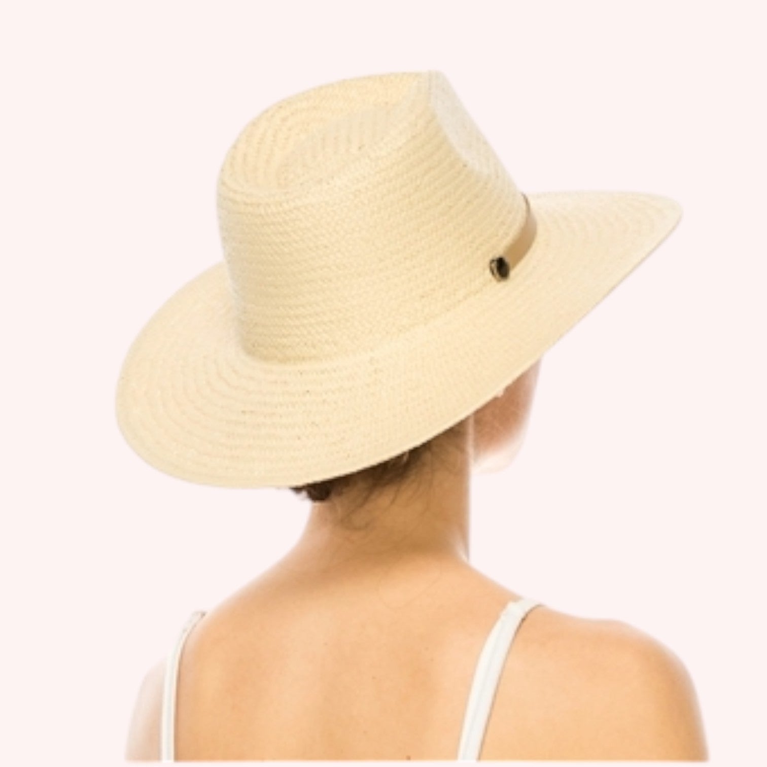 Handwoven Toyo Straw Panama Hat