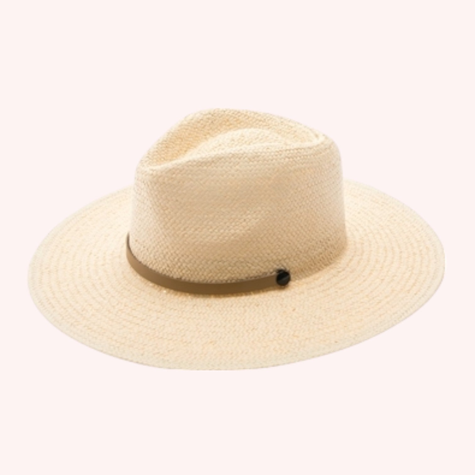 Handwoven Toyo Straw Panama Hat