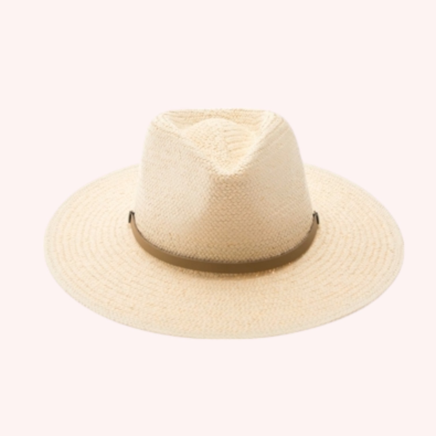 Handwoven Toyo Straw Panama Hat