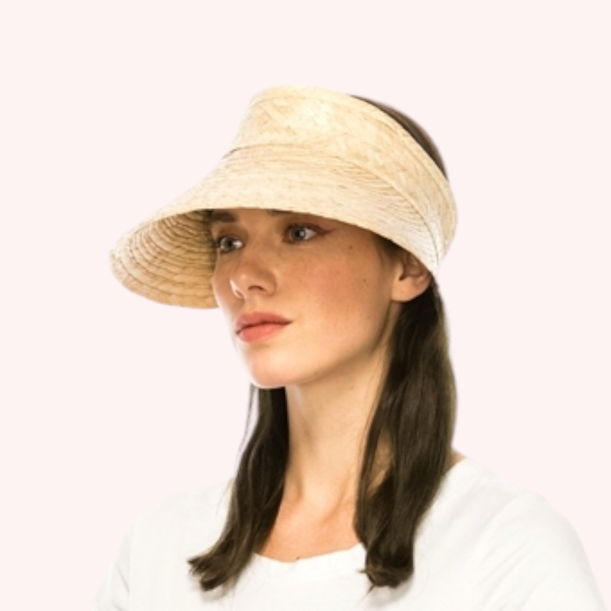 Natural Palm Leaf Visor