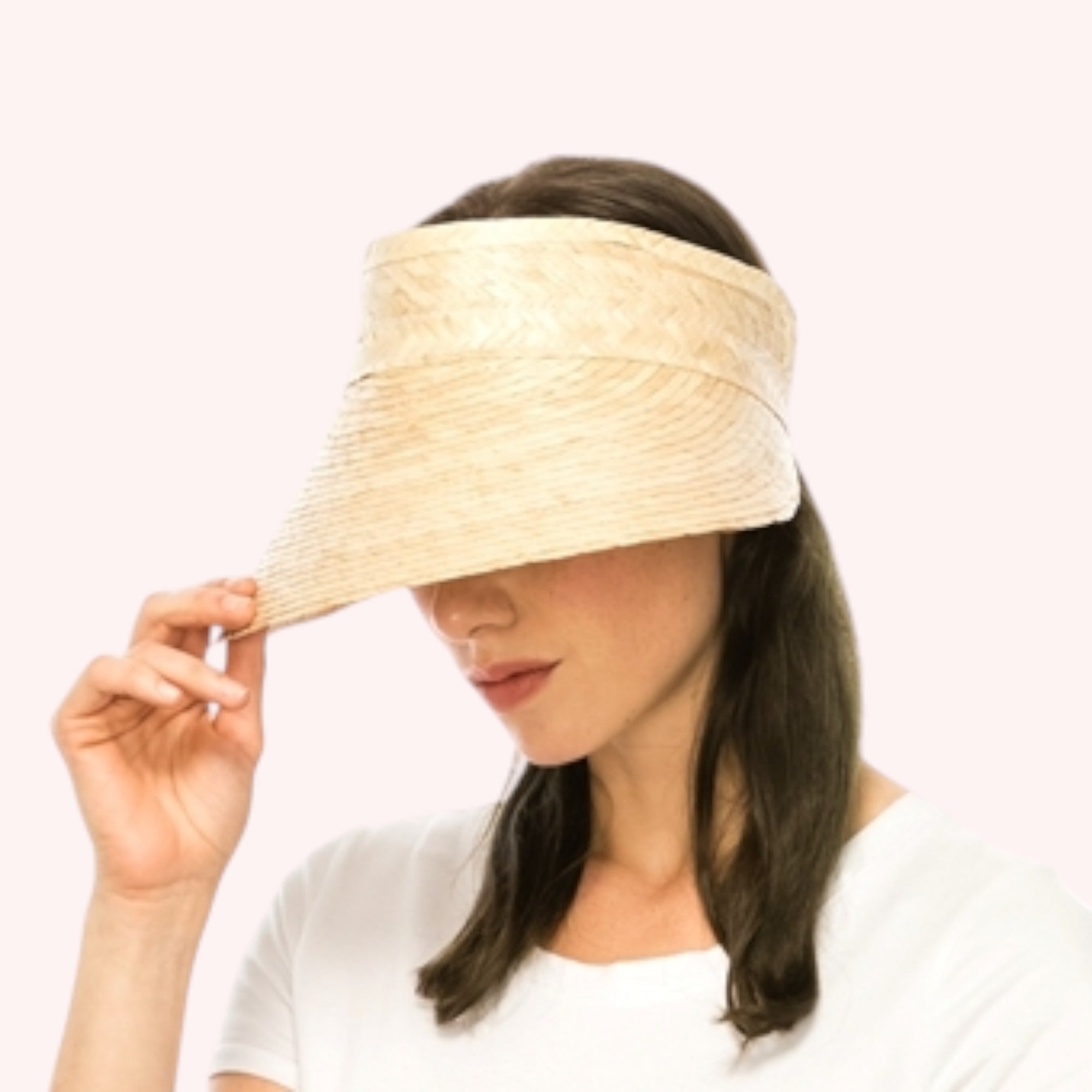 Natural Palm Leaf Visor