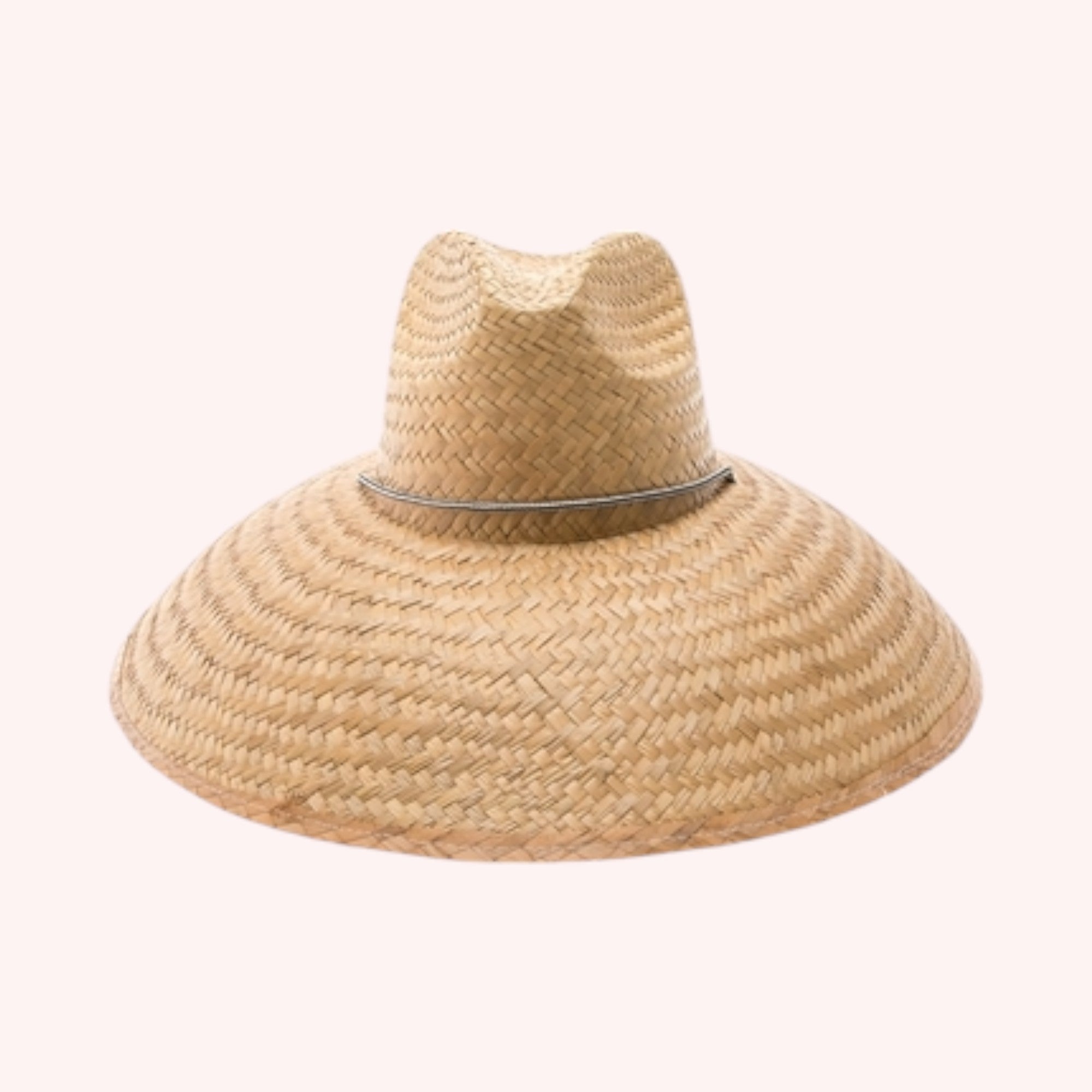 Oversized Palm Leaf Lifeguard Hat