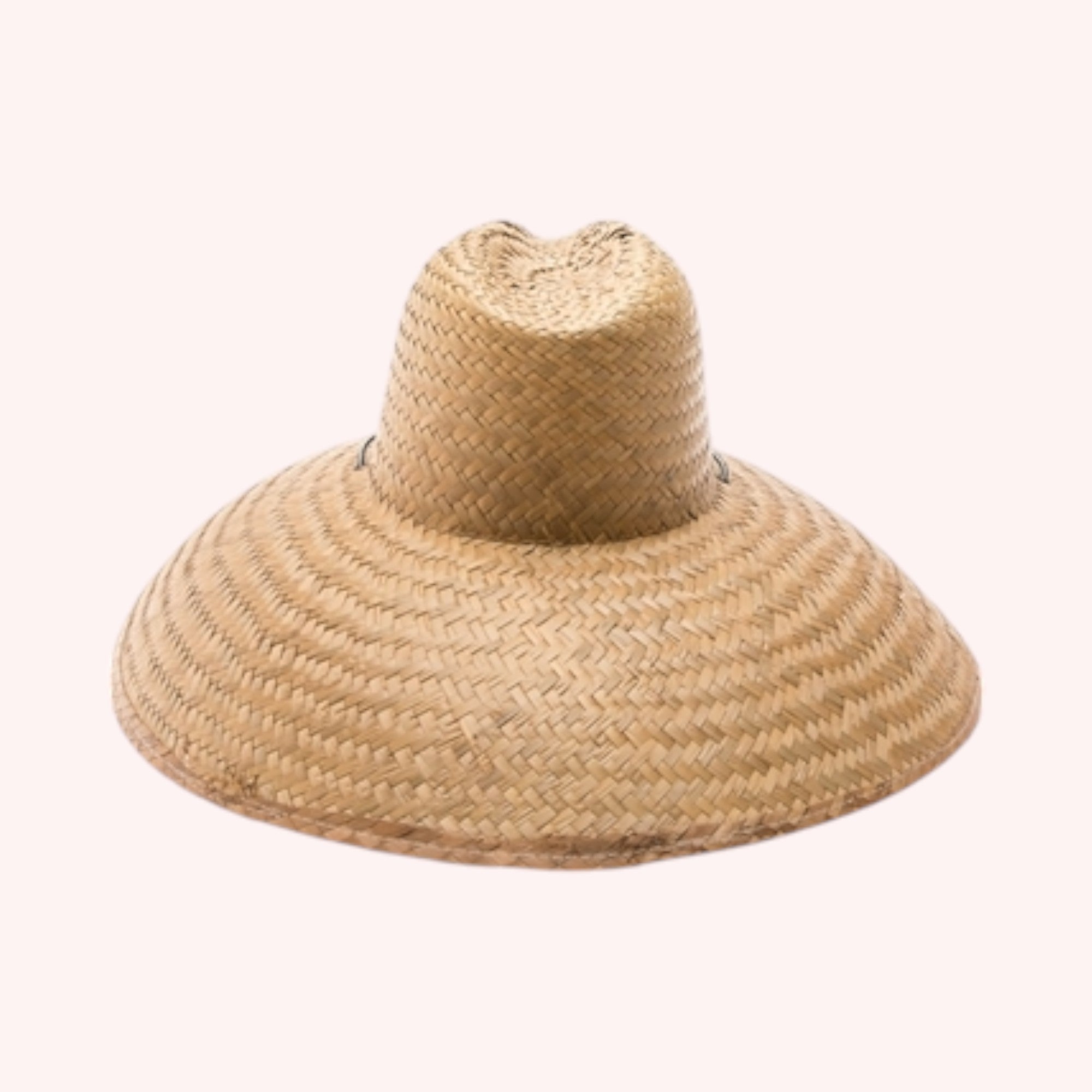 Oversized Palm Leaf Lifeguard Hat