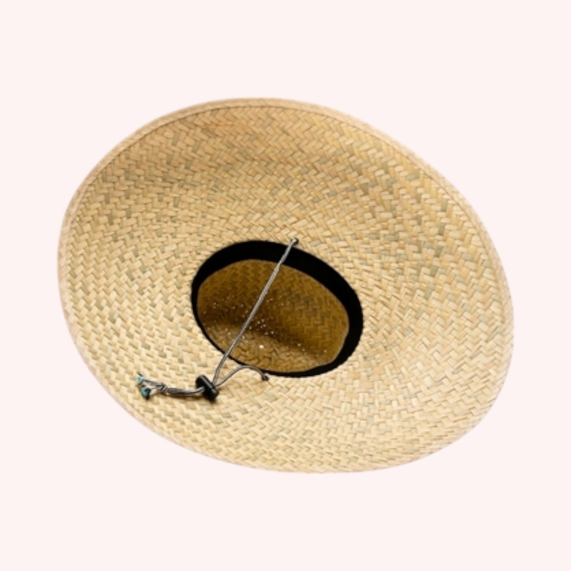 Oversized Palm Leaf Lifeguard Hat