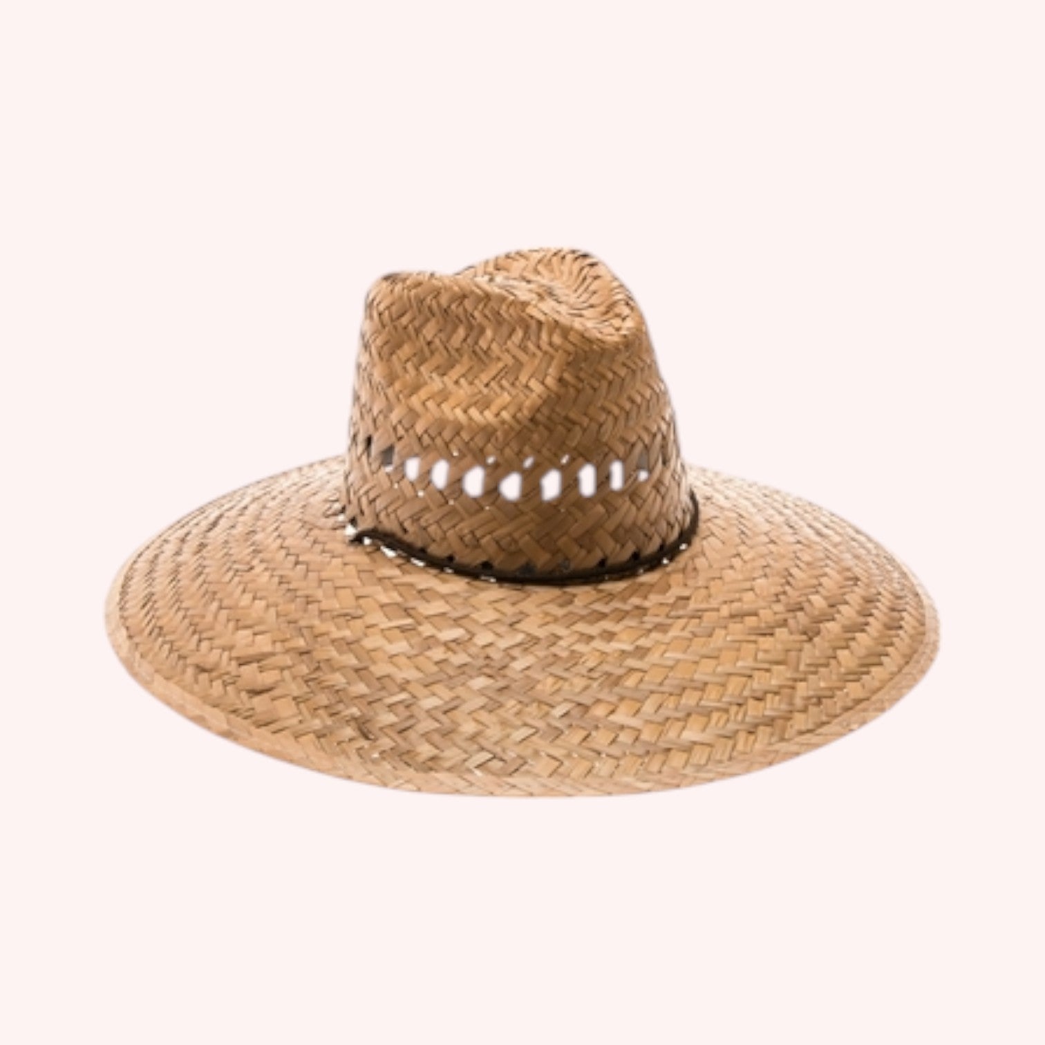 Palm Leaf Lifeguard Hat - Chin Cord