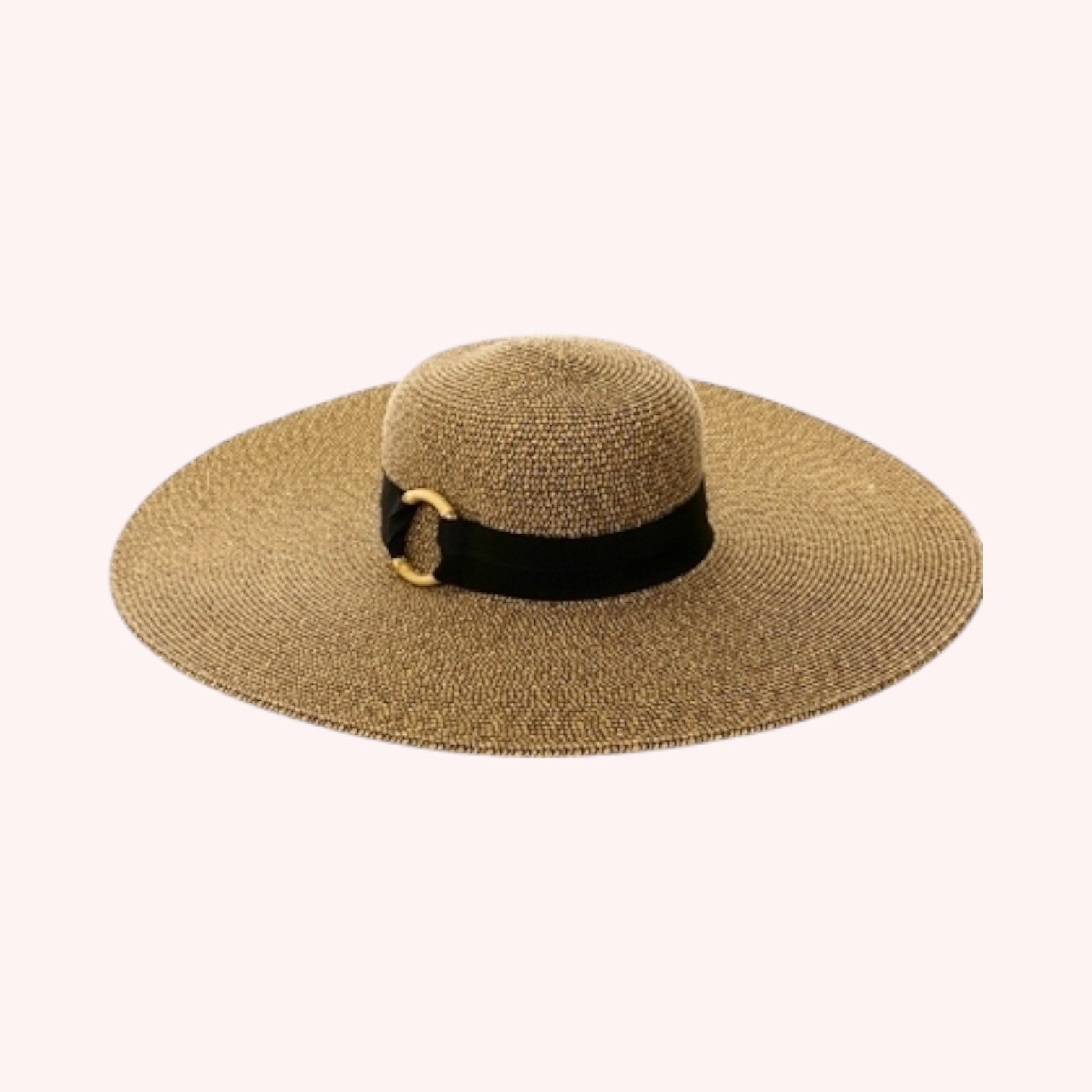 6-inch Brim Sun Hat with Bamboo Ring