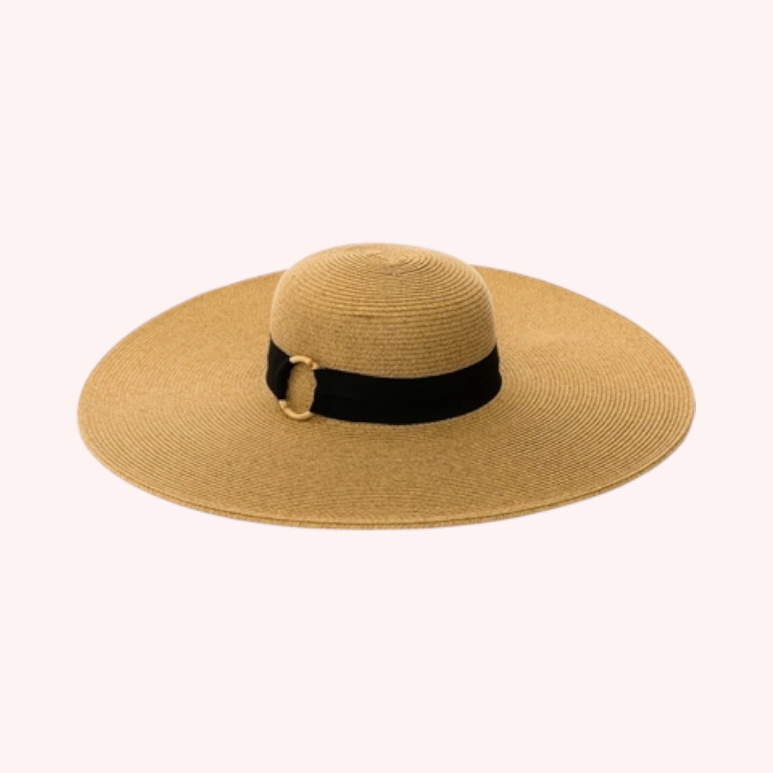 6-inch Brim Sun Hat with Bamboo Ring