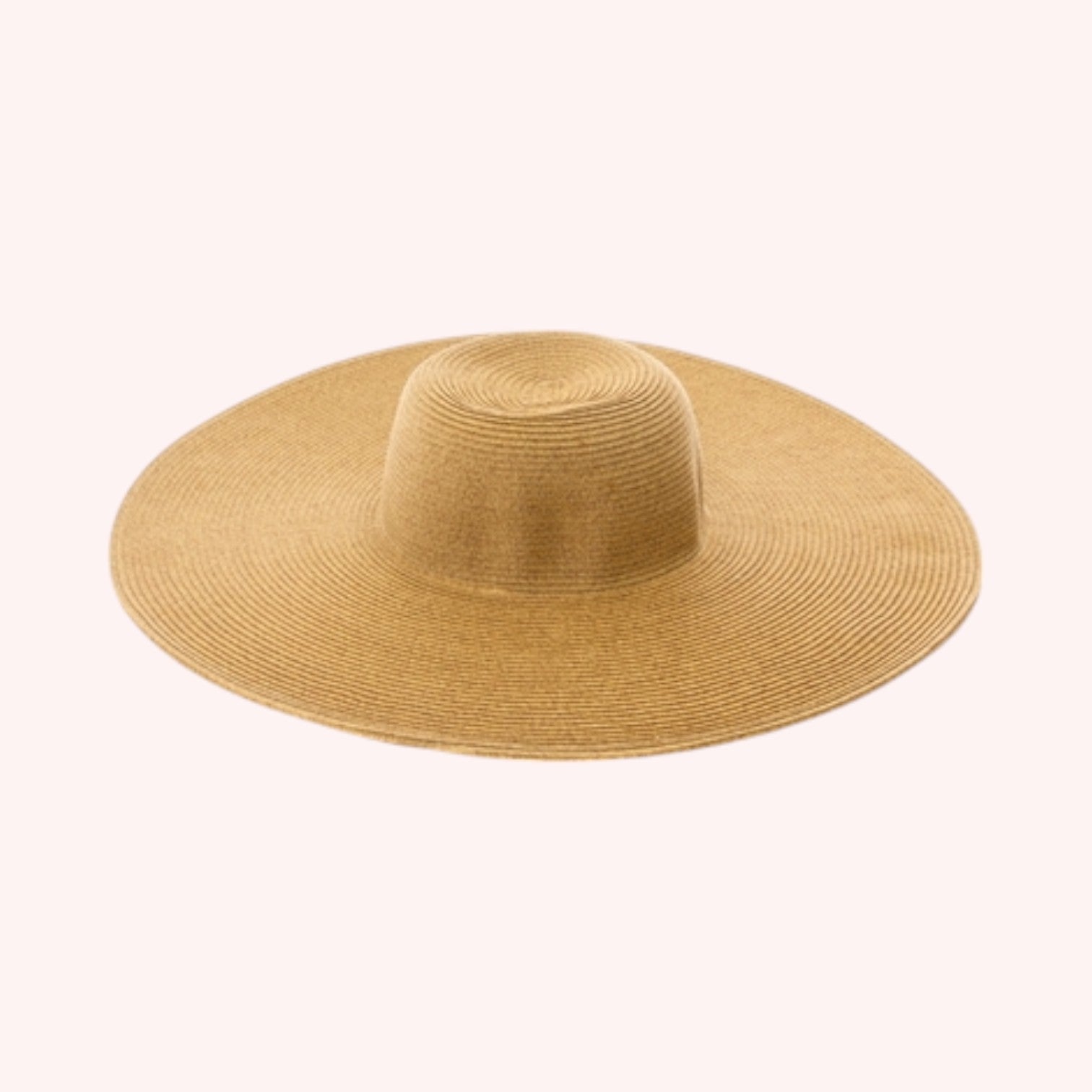 Six-Inch Brim Perfect Straw Hat - 3 COLORS