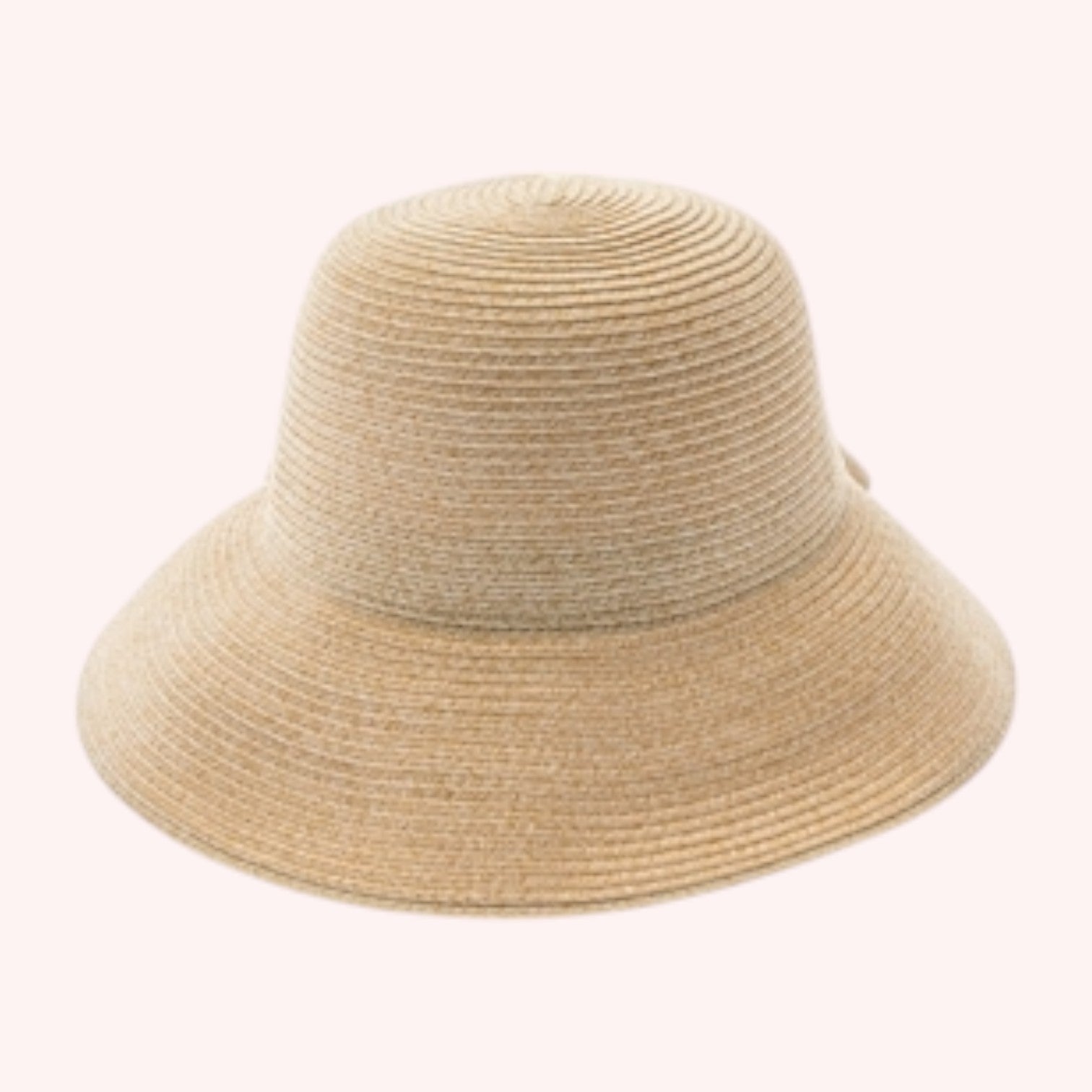 Foldable Lampshade Hat w/ Bow