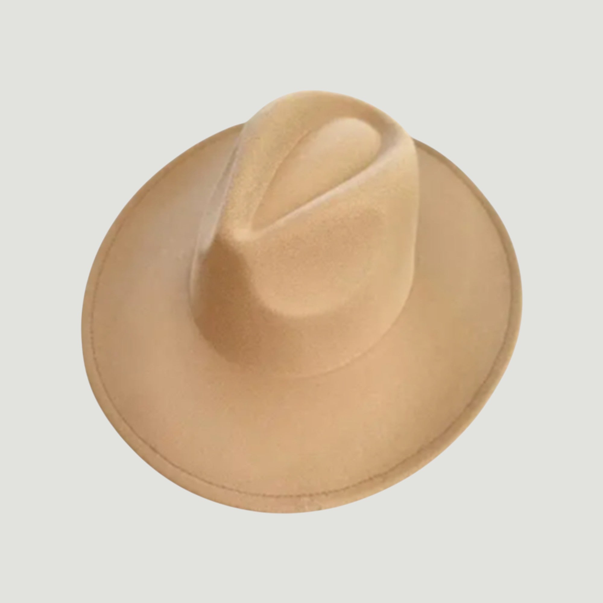Vegan Felt Wide Brim Fedora Hat – 26 Colors