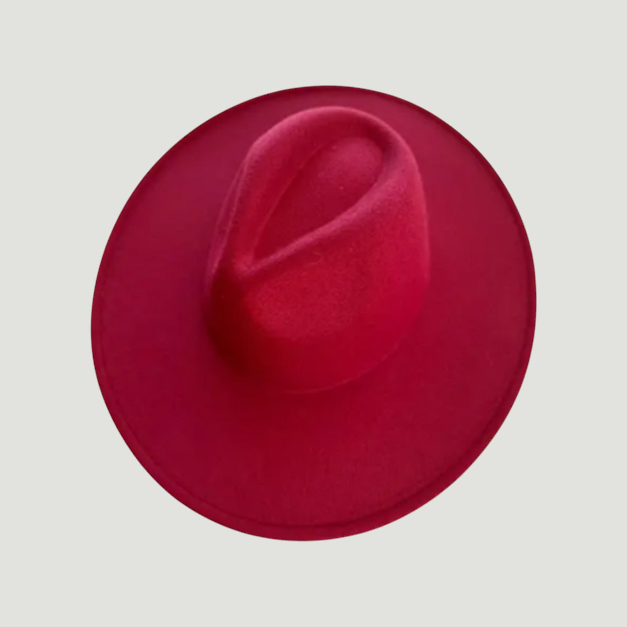 Vegan Felt Wide Brim Fedora Hat – 26 Colors