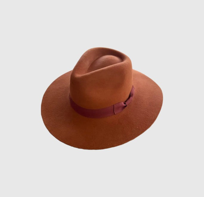 Australian Wool Rancher Hat with Grosgrain Band