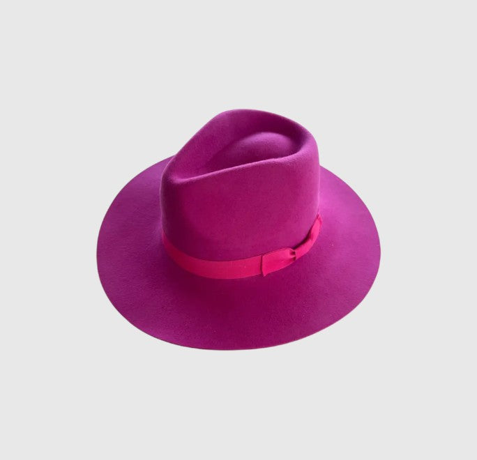 Australian Wool Rancher Hat with Grosgrain Band