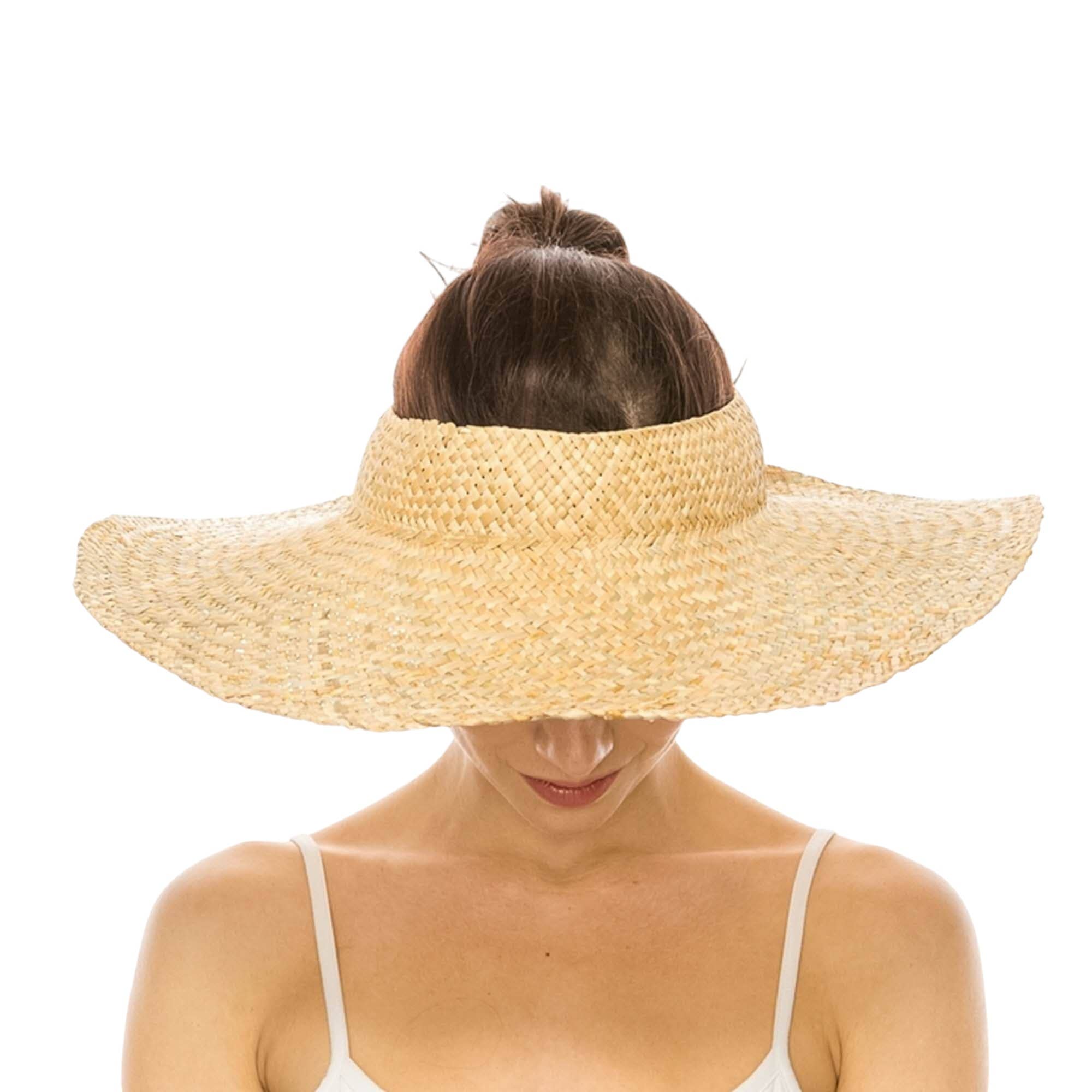 Sol Vista Palm Leaf Visor