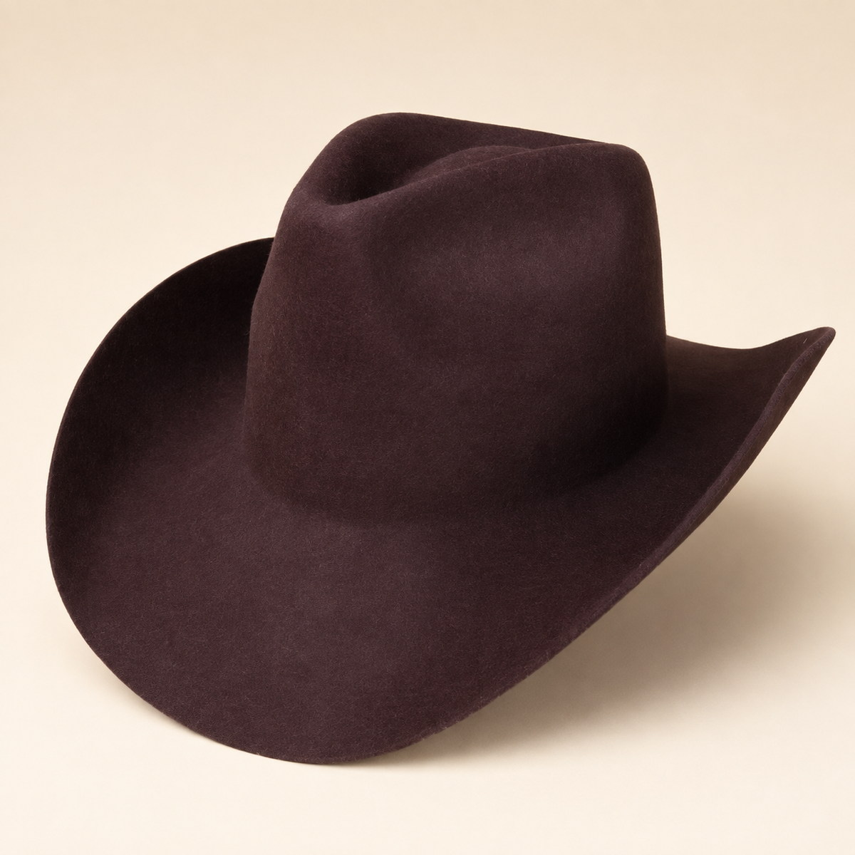 Structured Wool Rancher Cowboy Hat