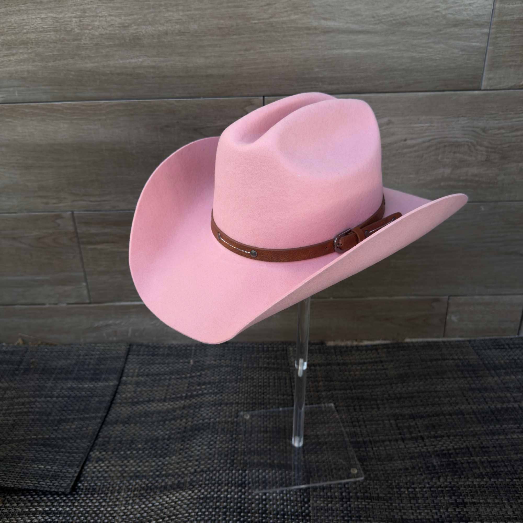 Premium Australian Wool Cowboy Hat with a Leather Belt