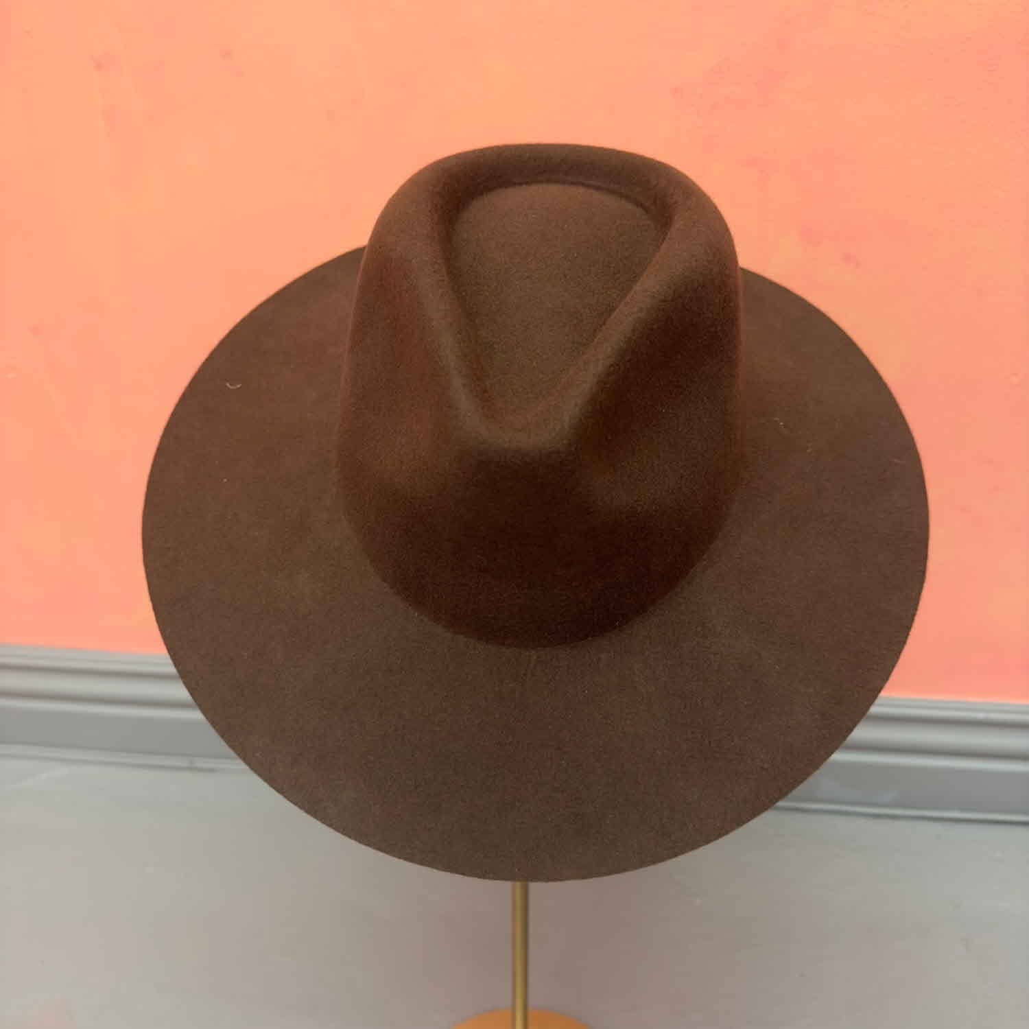 Stiff Brim Australian Wool Rancher Hat