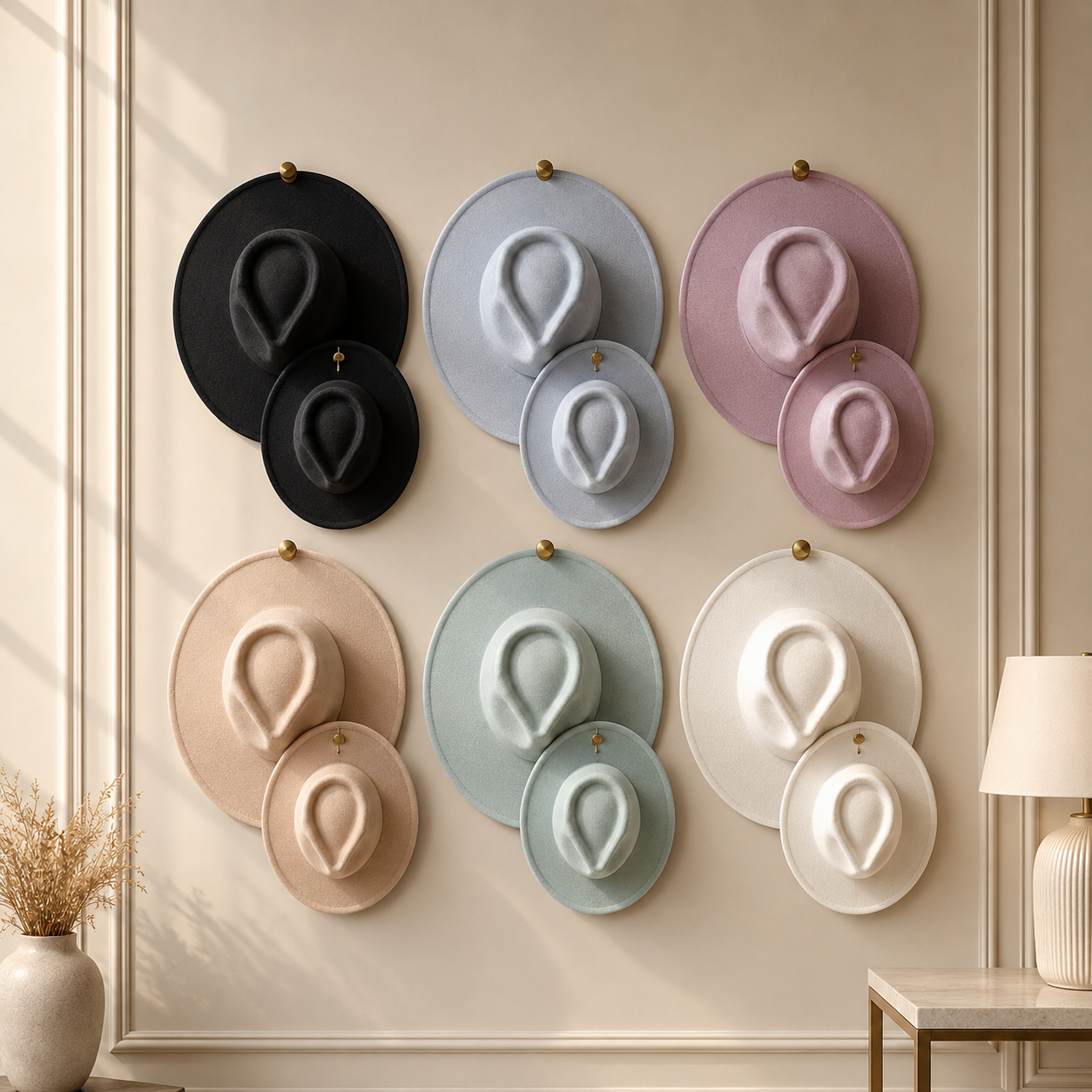Mommy & Me Wide Brim Rancher Hat 2 PCS Set