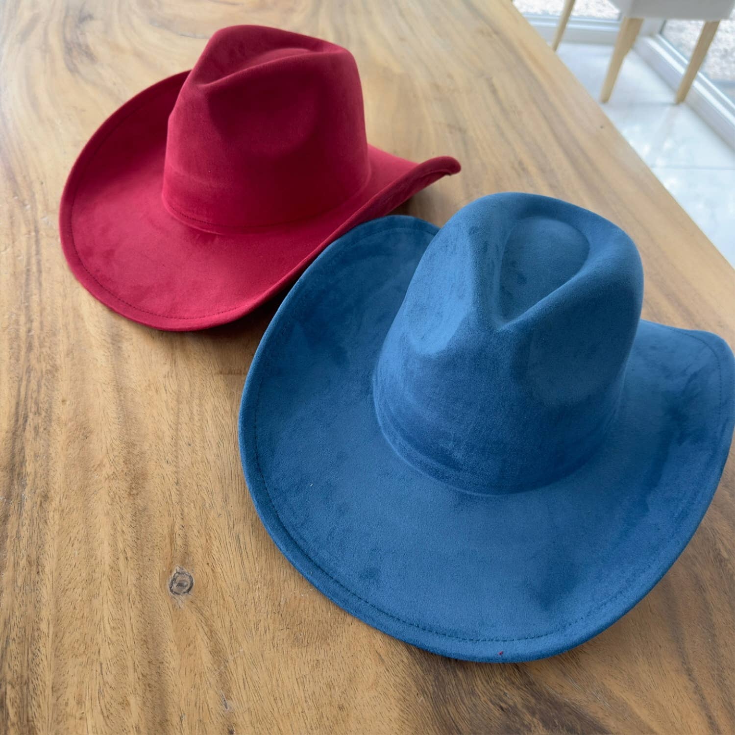 Vegan Suede Cowboy Hat