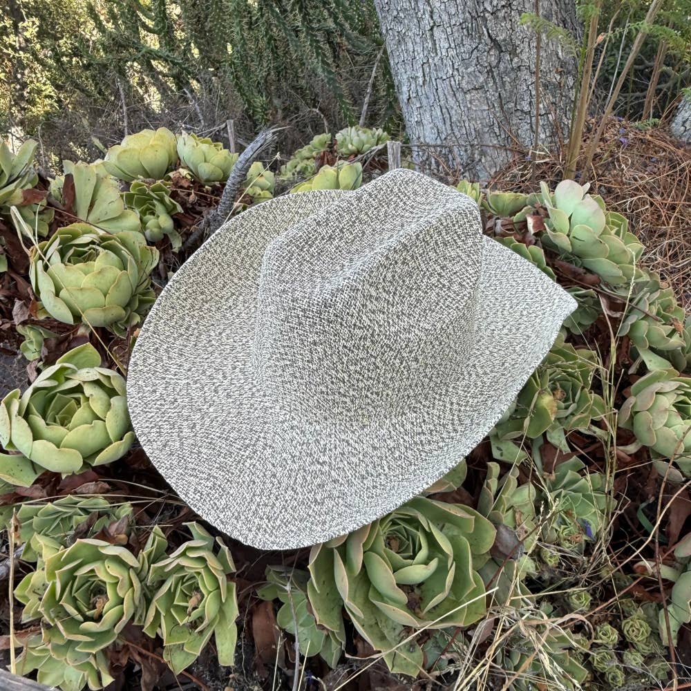 Lightweight Mesh Straw Cowboy Hat