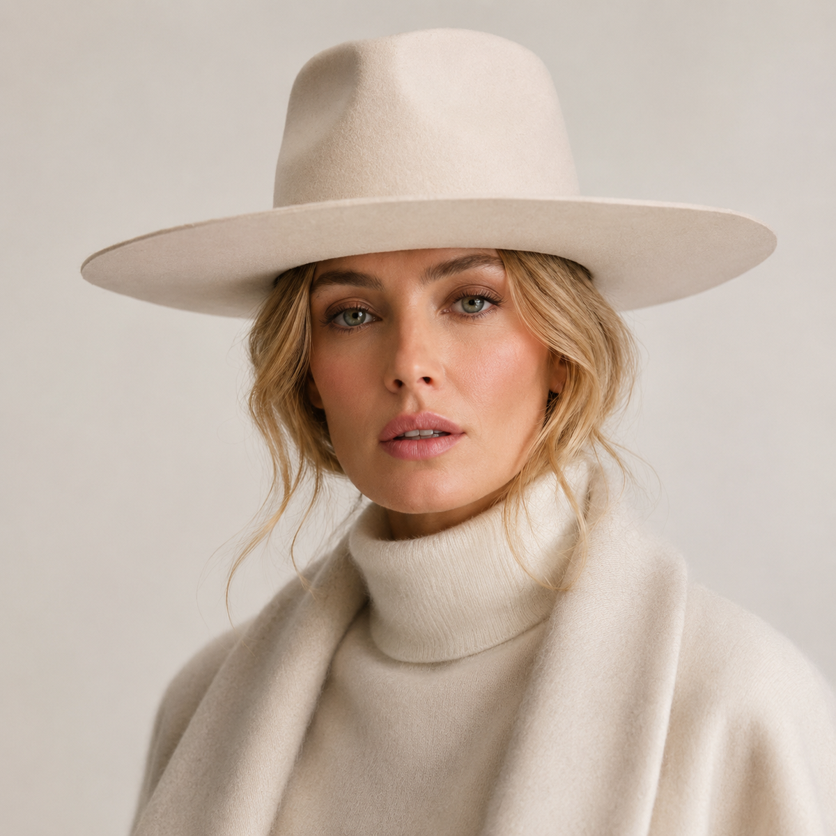 Australian Wool Wide Brim Fedora Hat