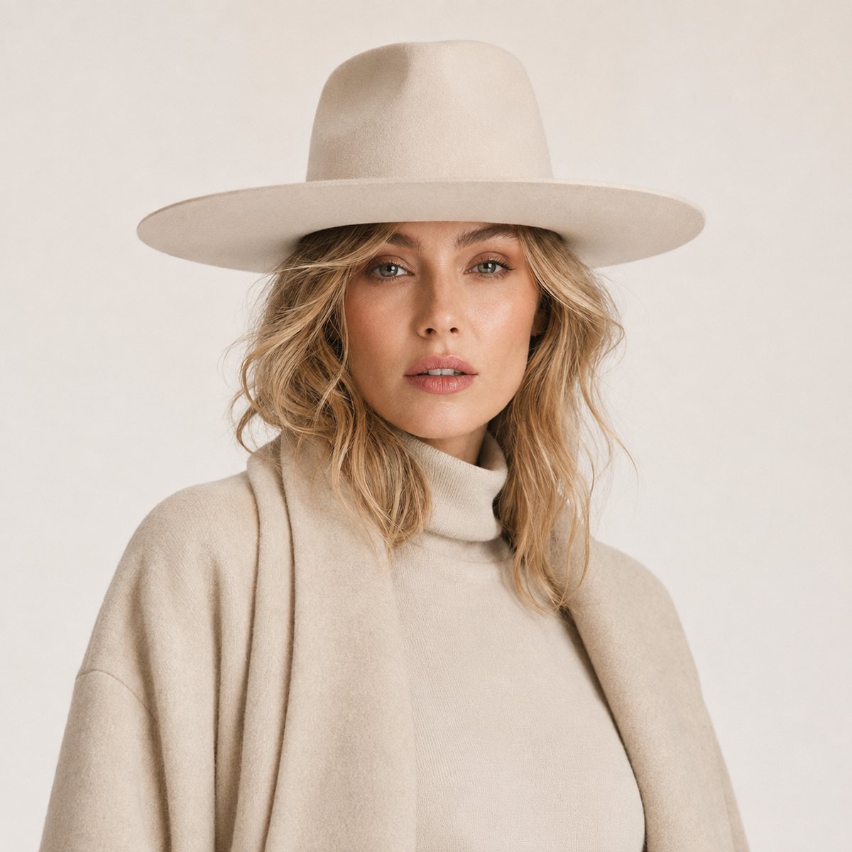 Australian Wool Wide Brim Fedora Hat