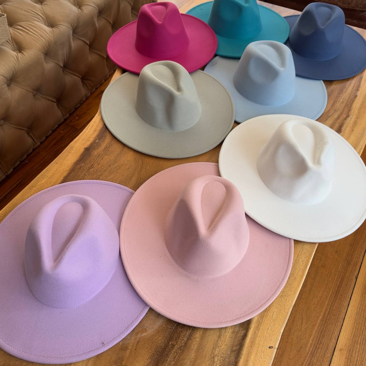 Vegan Felt Women's Panama Hat – 27 Colors