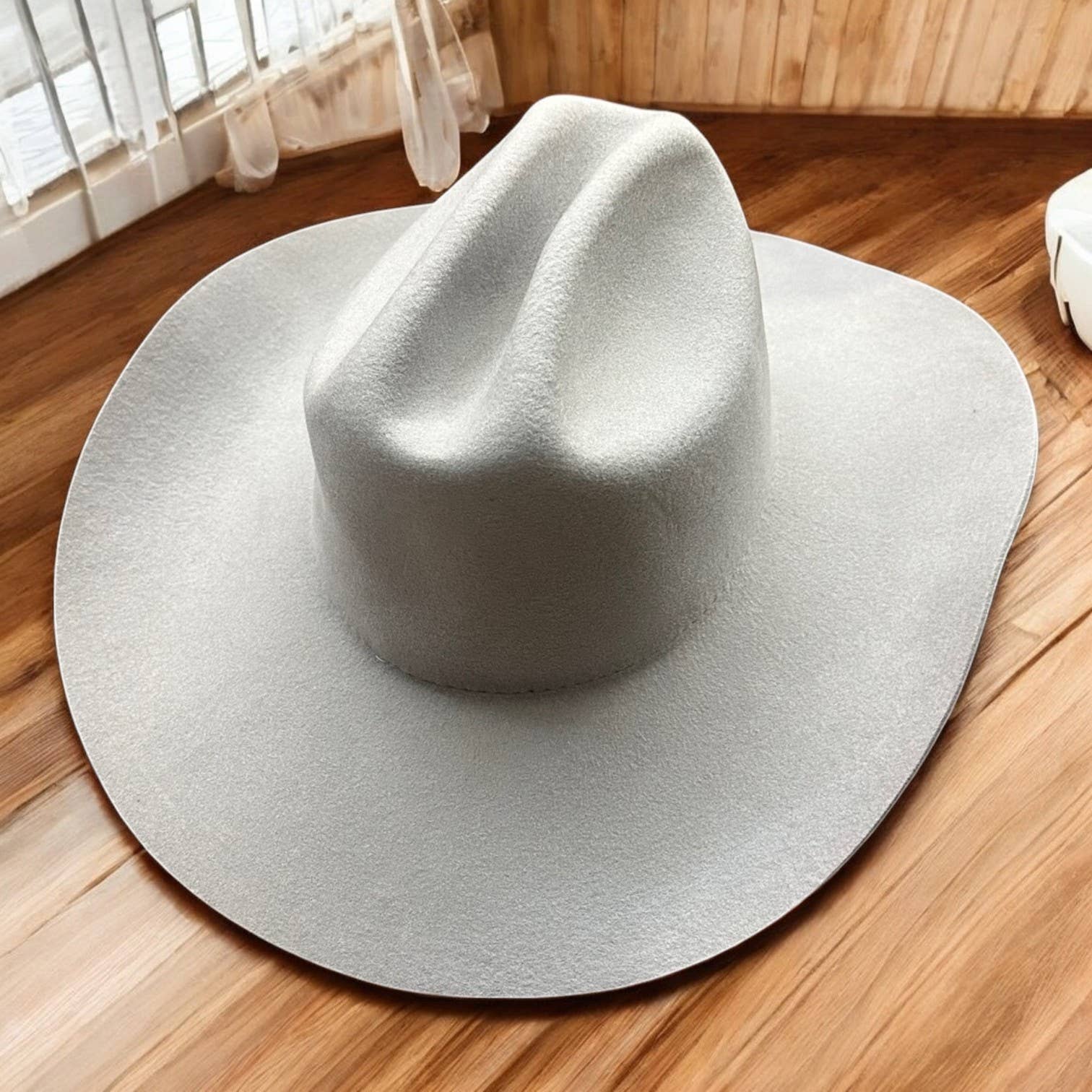 100% Australian Wool Cattleman Cowboy Hat – Shapeable Brim (Premium)