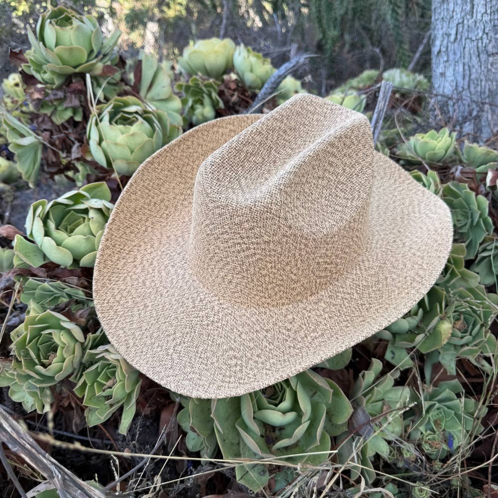 Lightweight Mesh Straw Cowboy Hat