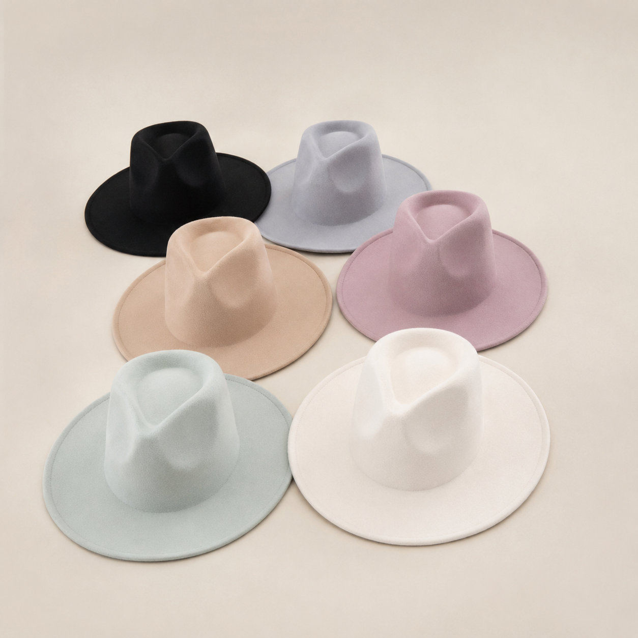Kids XS Vegan Felt Wide Brim Rancher Hat