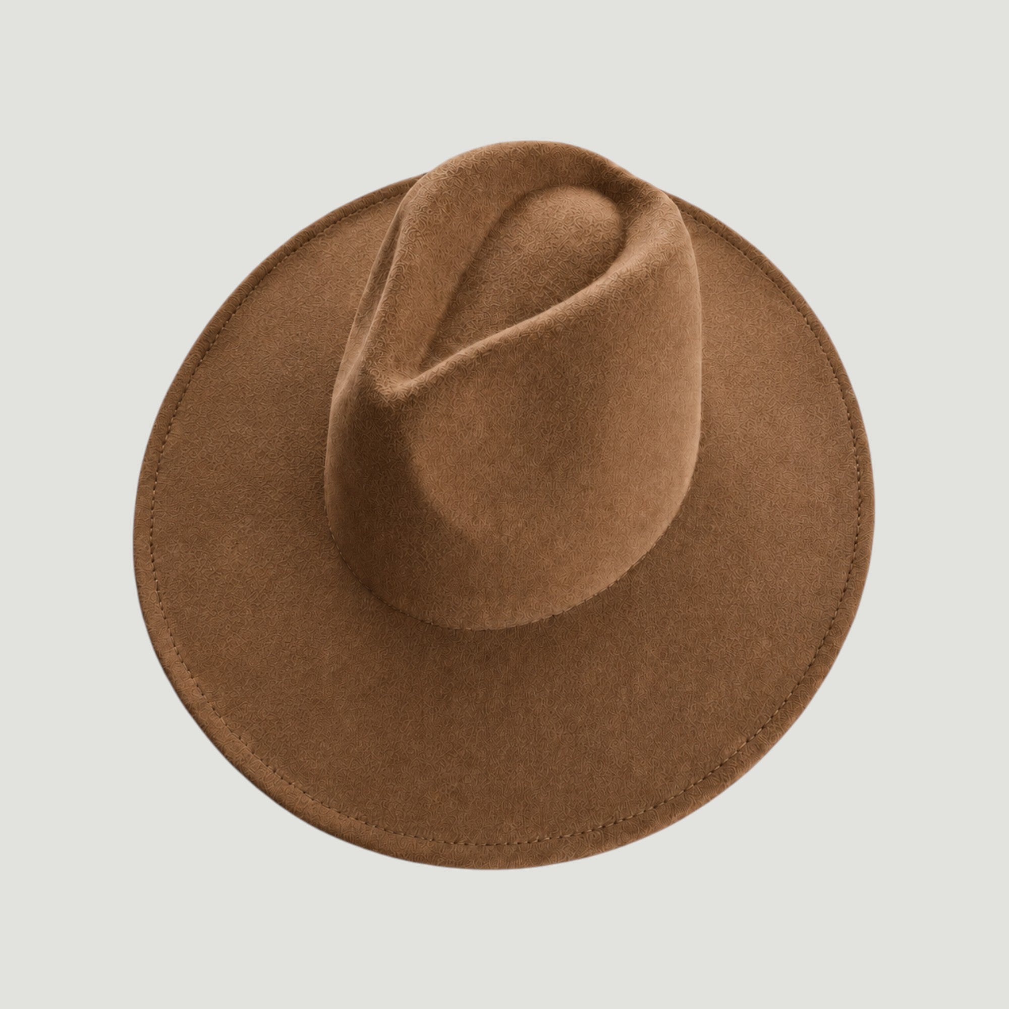 Vegan Felt Wide Brim Fedora Hat – 26 Colors