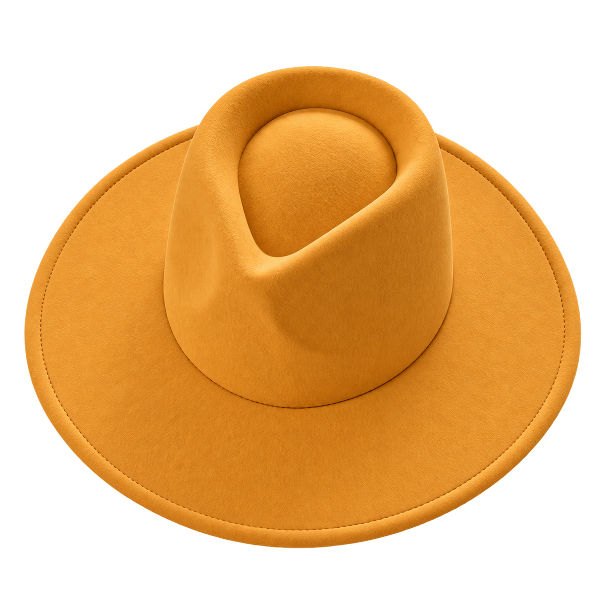Vegan Felt Wide Brim Rancher Hat – 25+ Colors