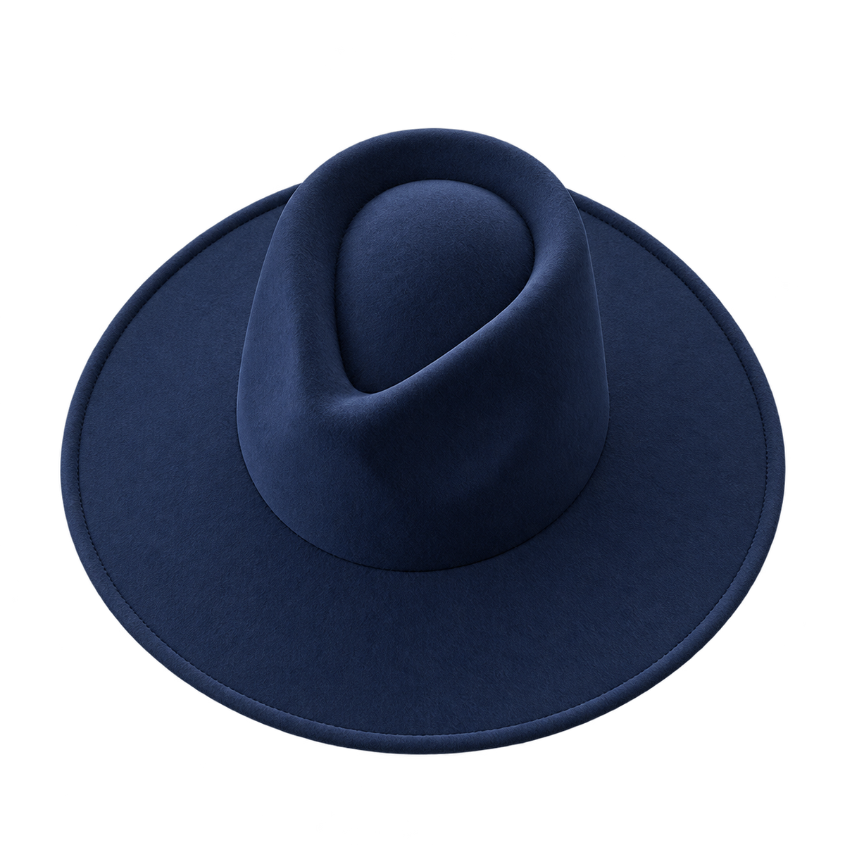 Vegan Felt Wide Brim Rancher Hat – 25+ Colors