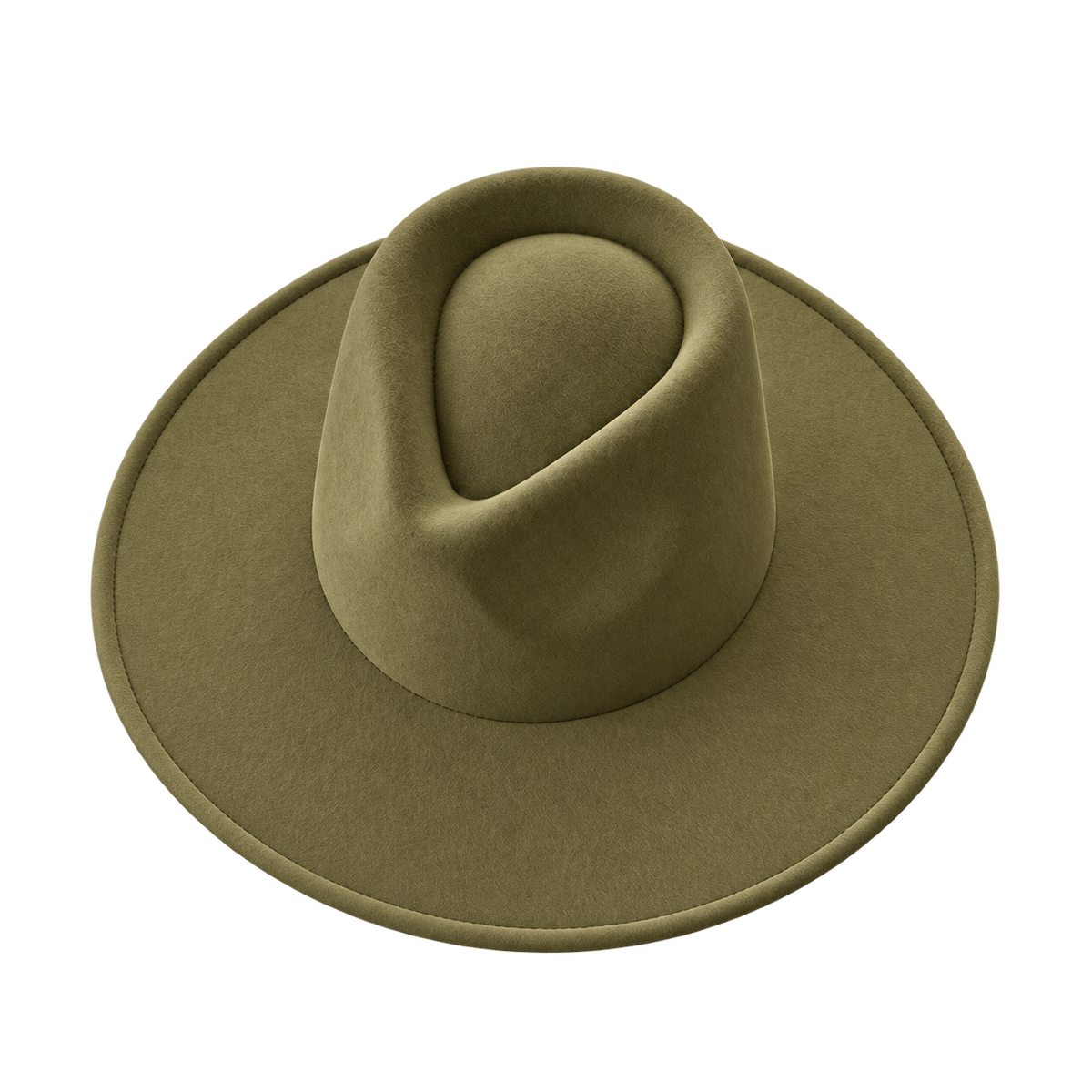 Vegan Felt Wide Brim Rancher Hat – 25+ Colors