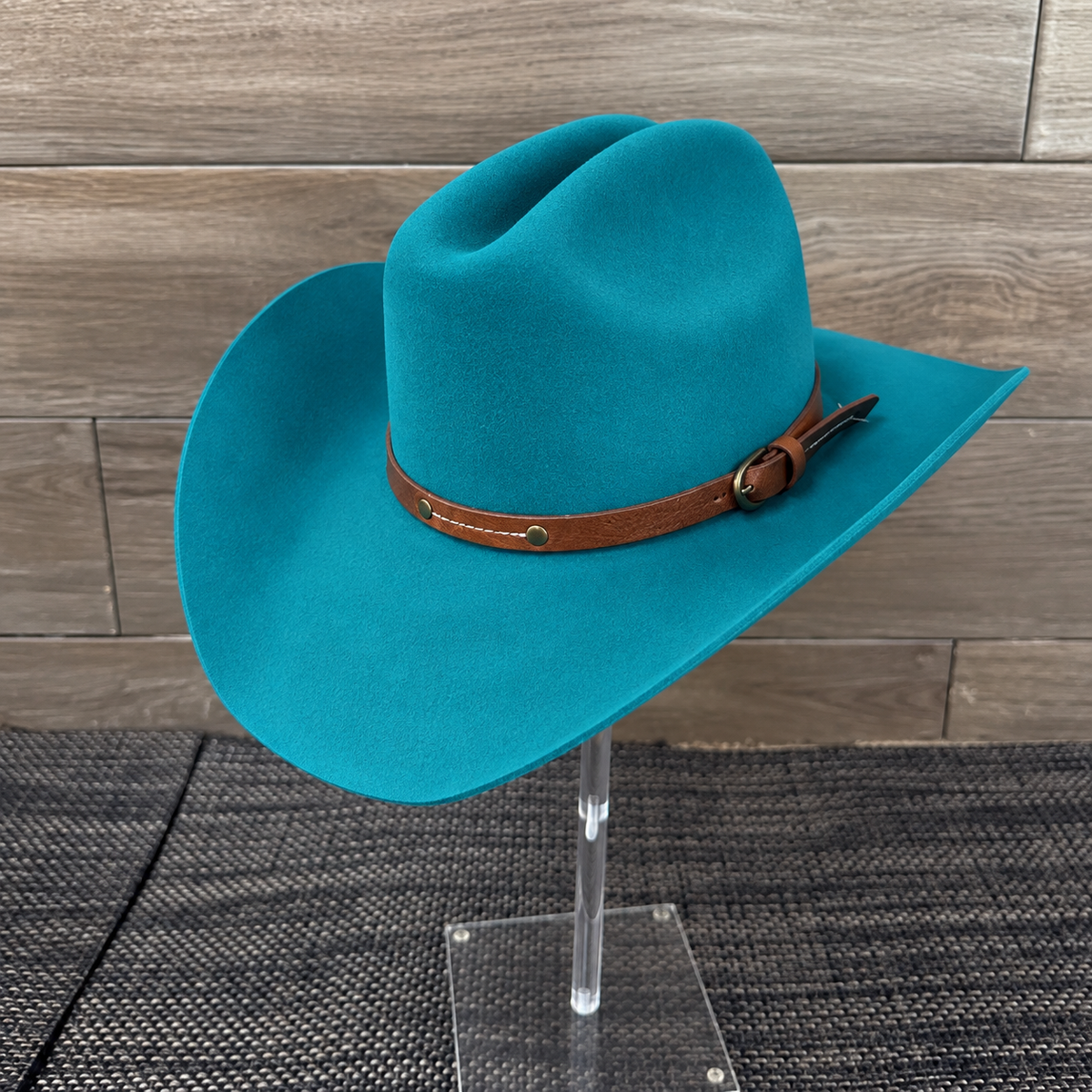 Premium Australian Wool Cowboy Hat with a Leather Belt