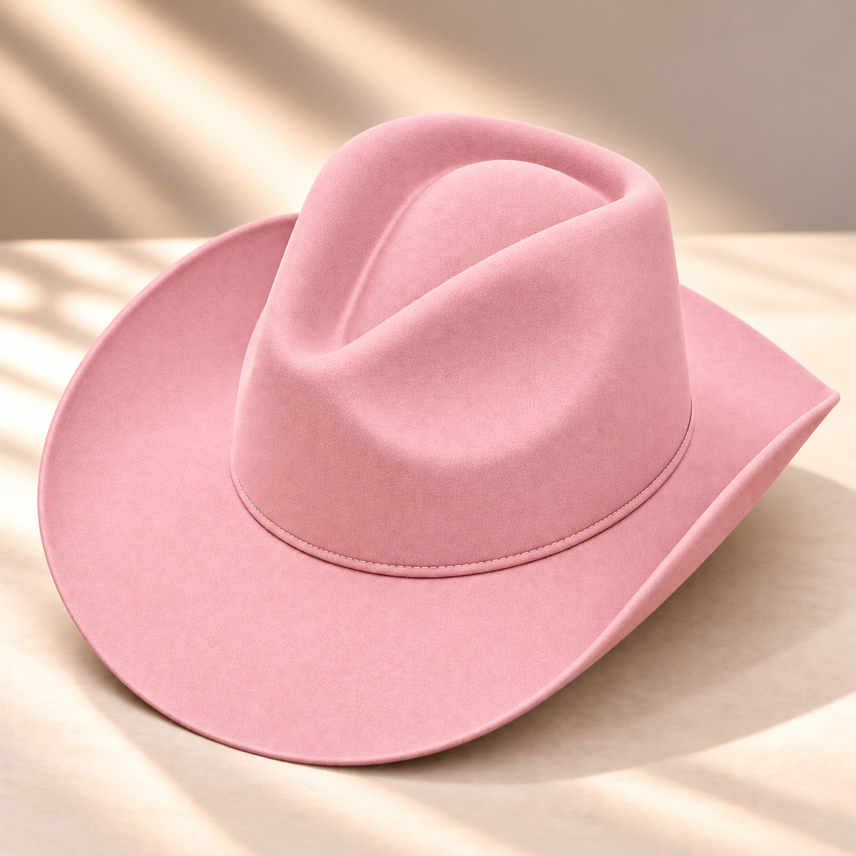Wholesale Wool Rancher Cowboy Hat - Pink