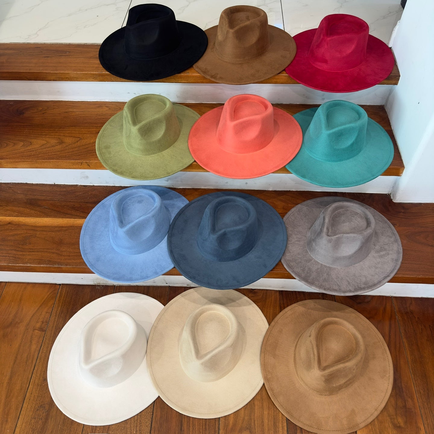 Vegan Suede Rancher Hat