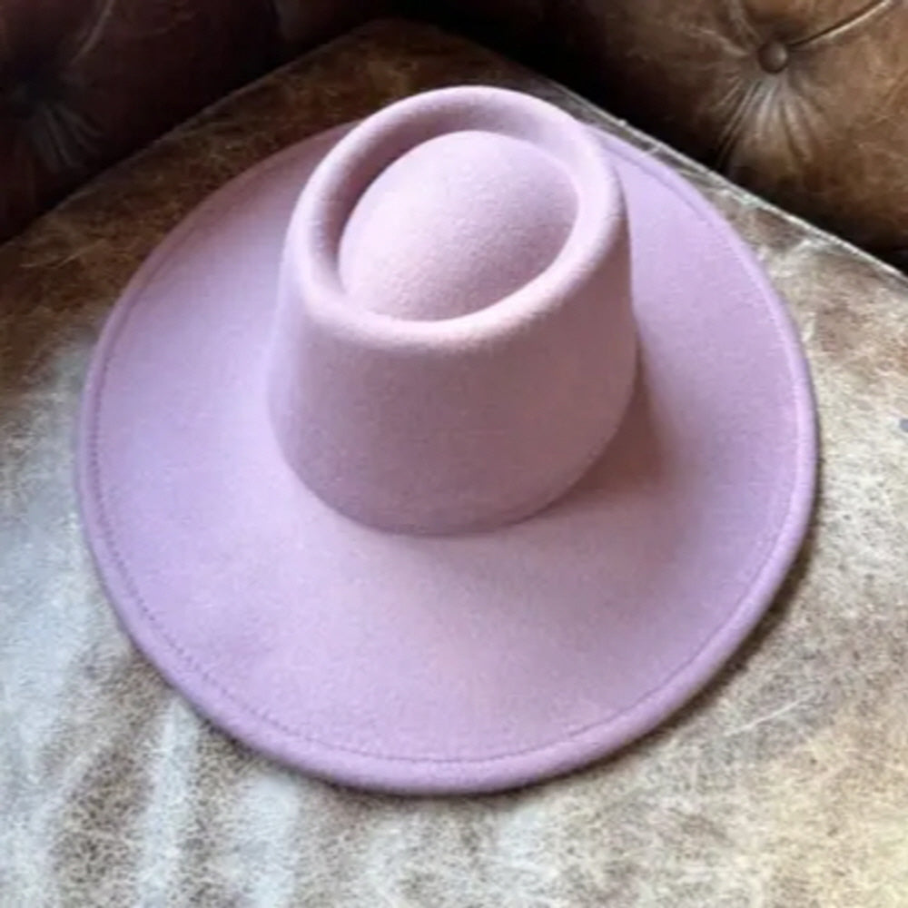 Vegan Felt Gambler Hat