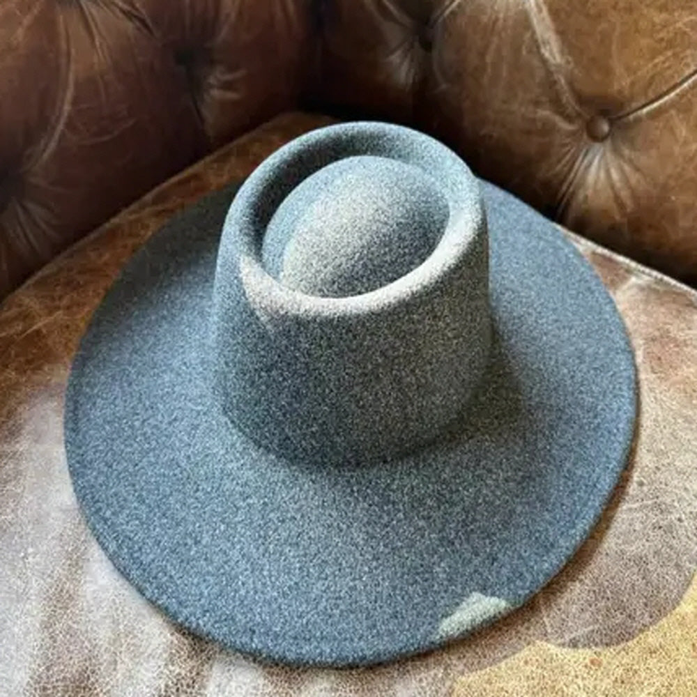 Vegan Felt Gambler Hat